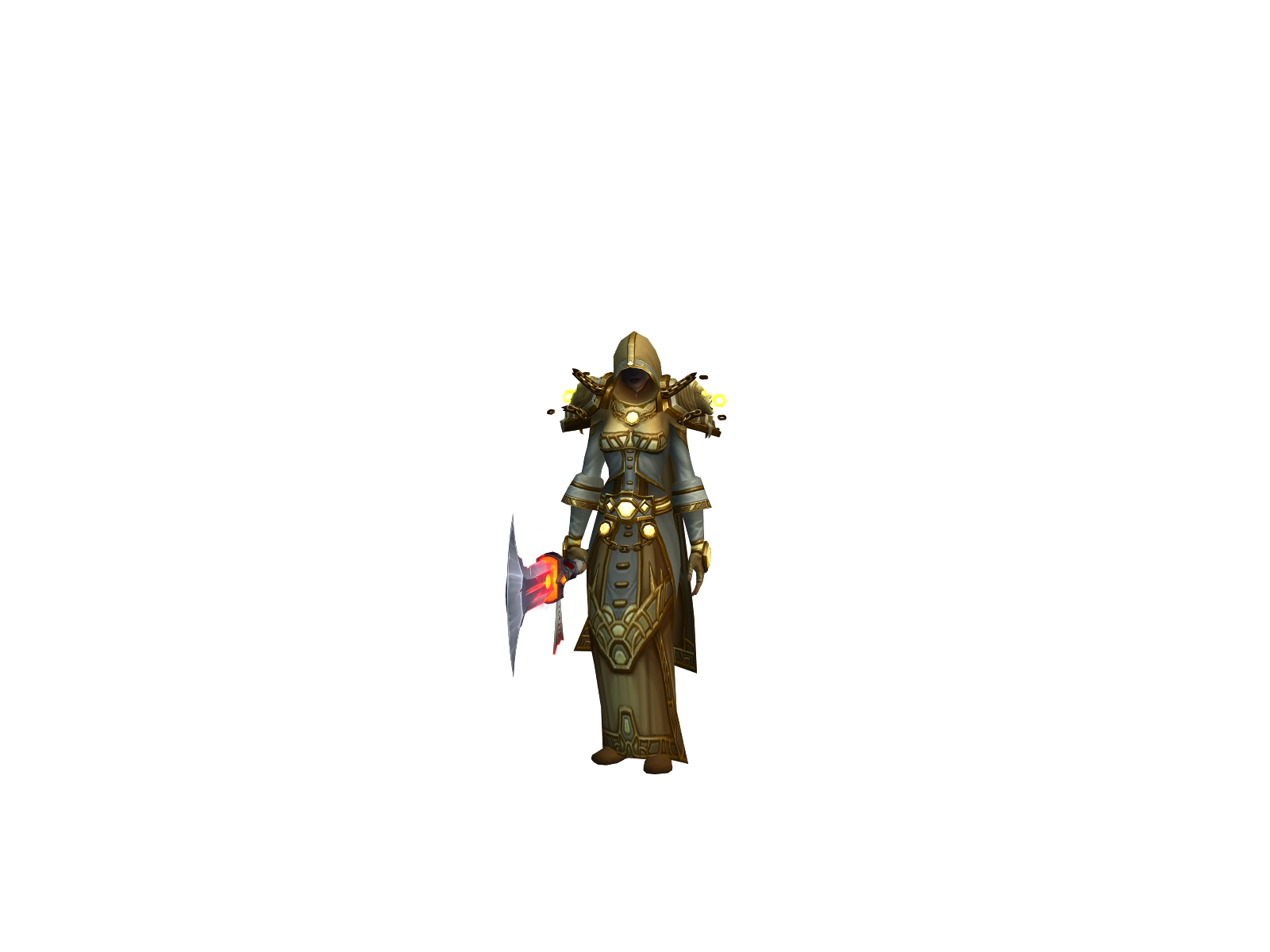 Khekk 3D character render
