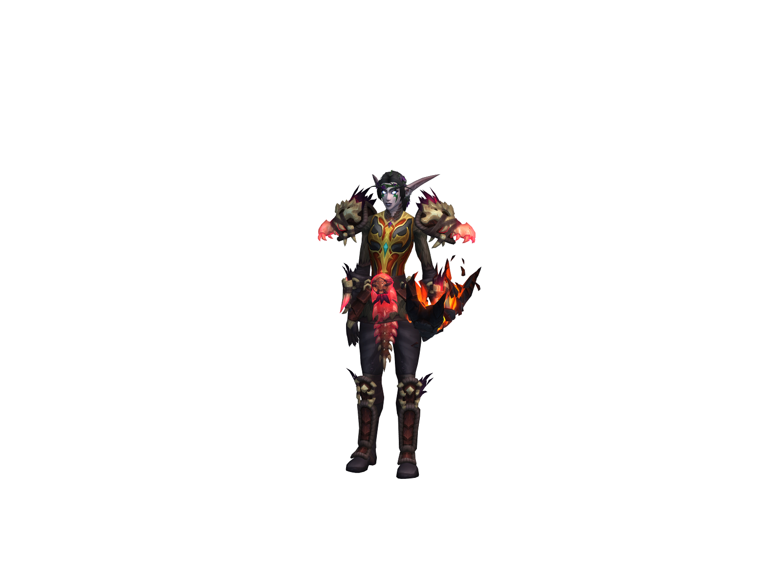 Losky 3D character render