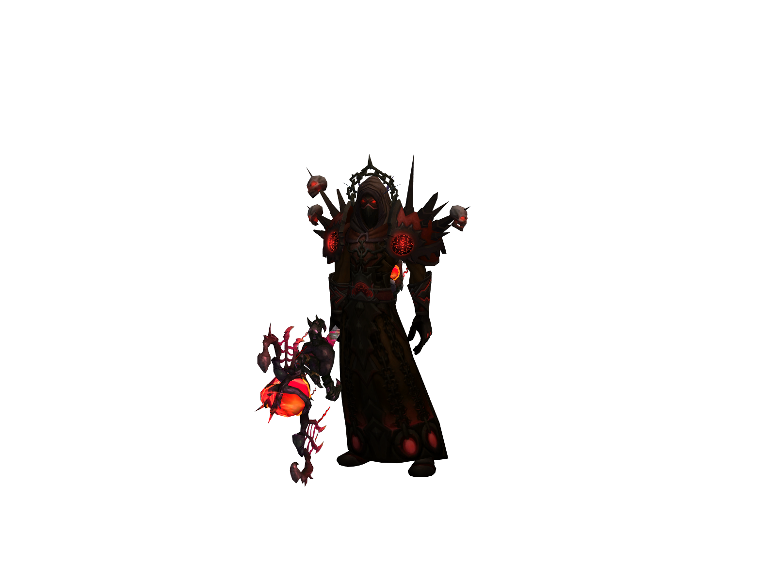 Schaduwdoek 3D character render