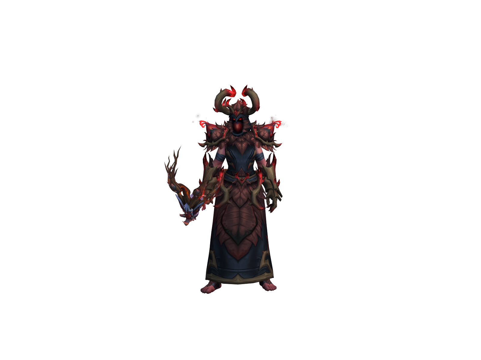 Megabega 3D character render
