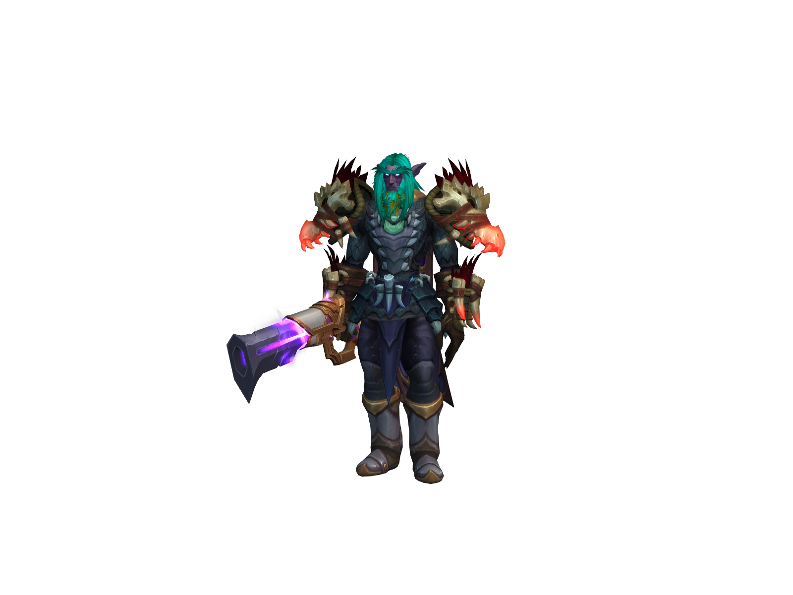 Apeiros 3D character render