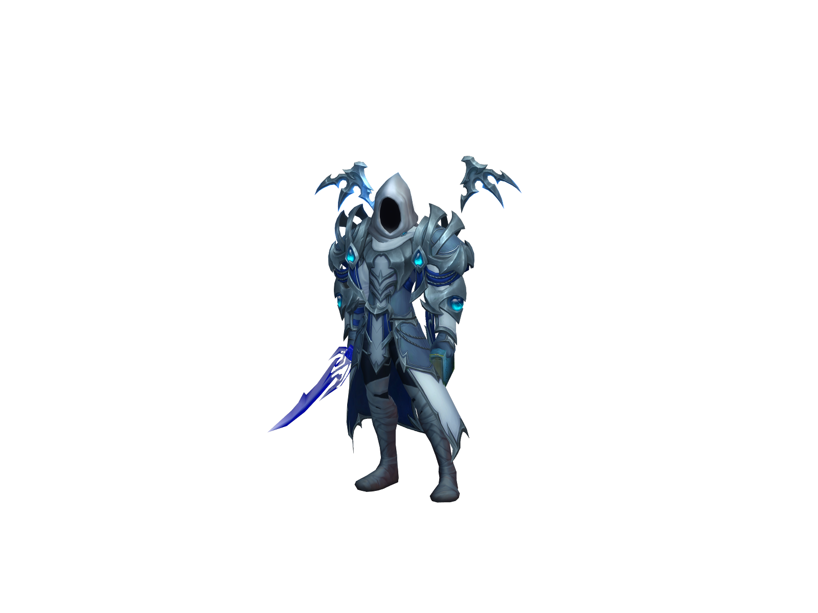 Alessil 3D character render