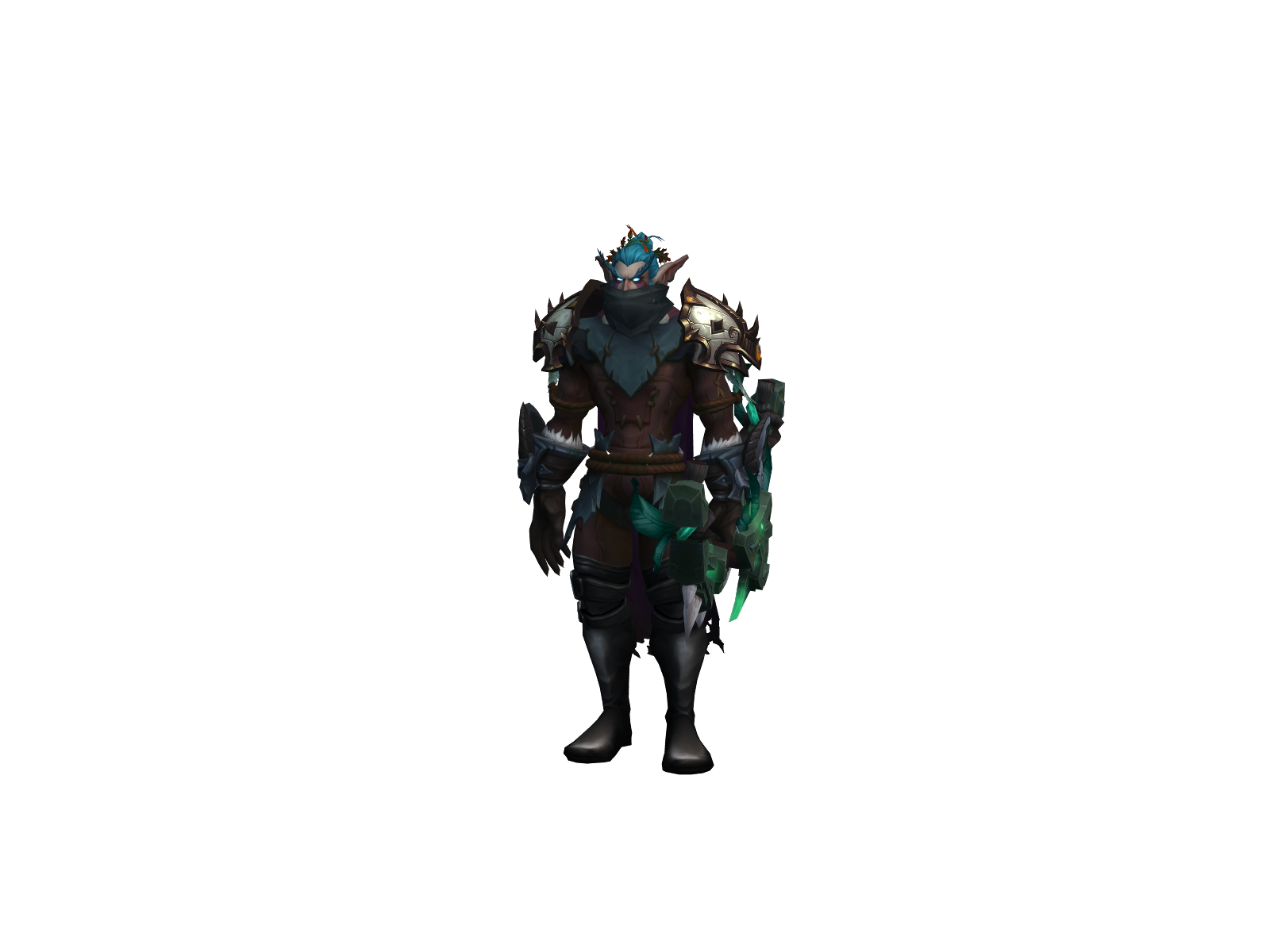 Uruchi 3D character render