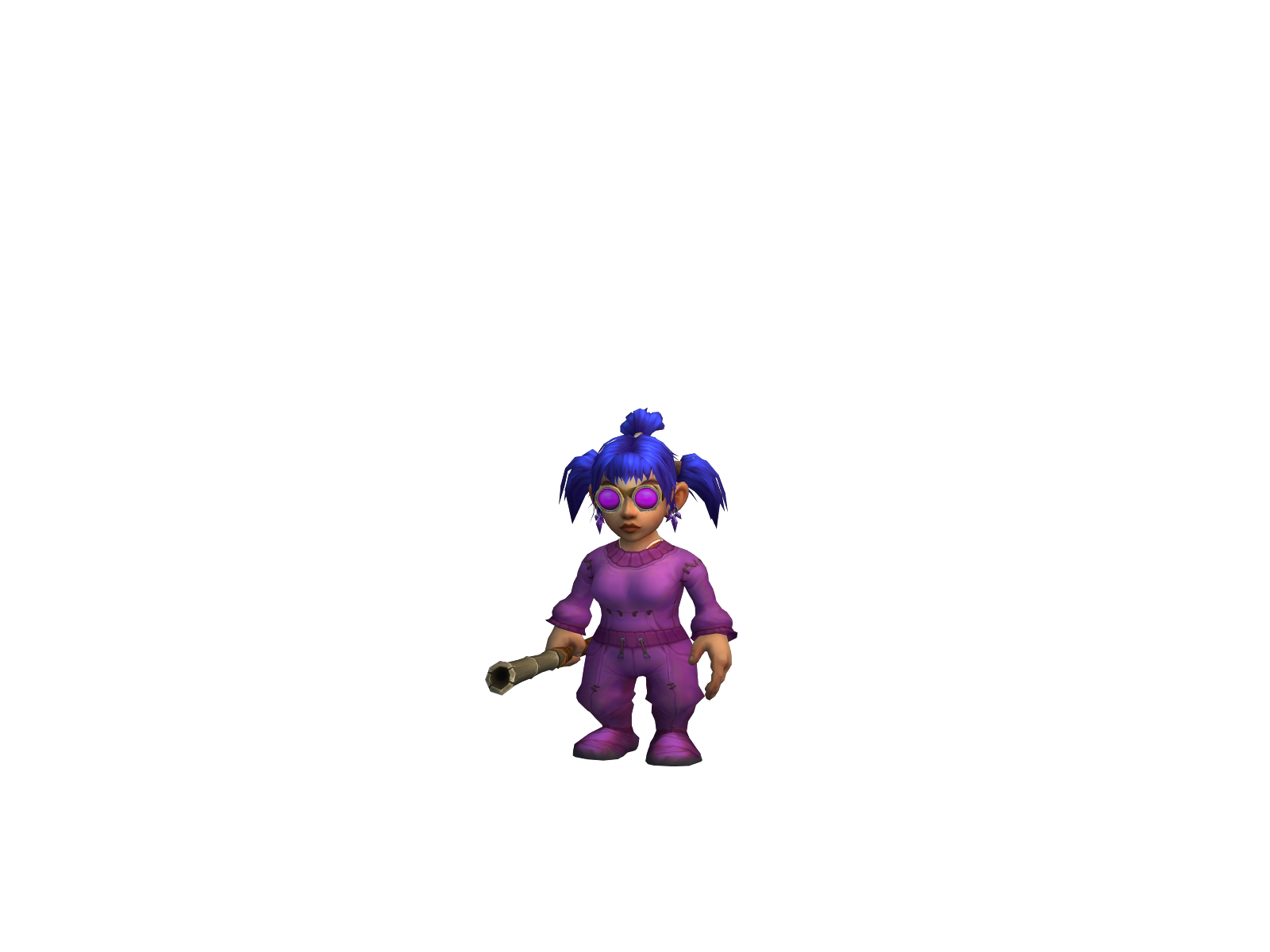 Naxk 3D character render