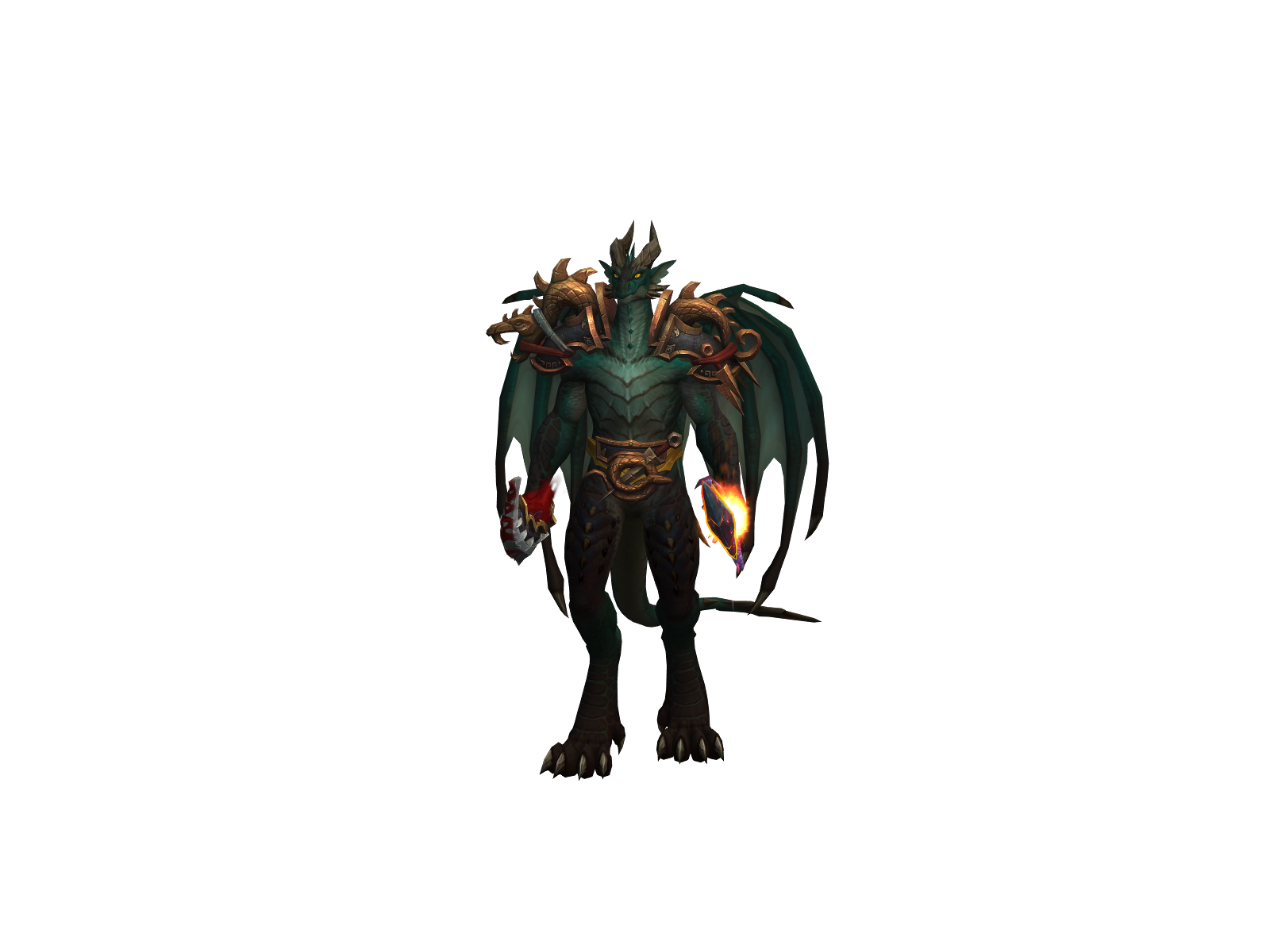 Aefel 3D character render