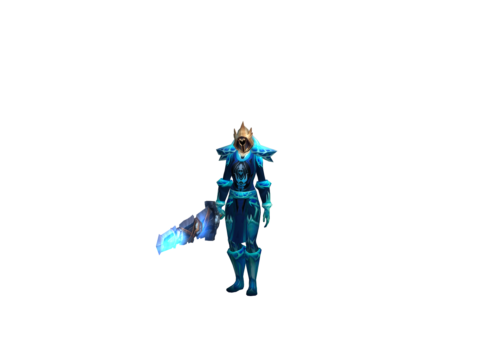 Kân 3D character render