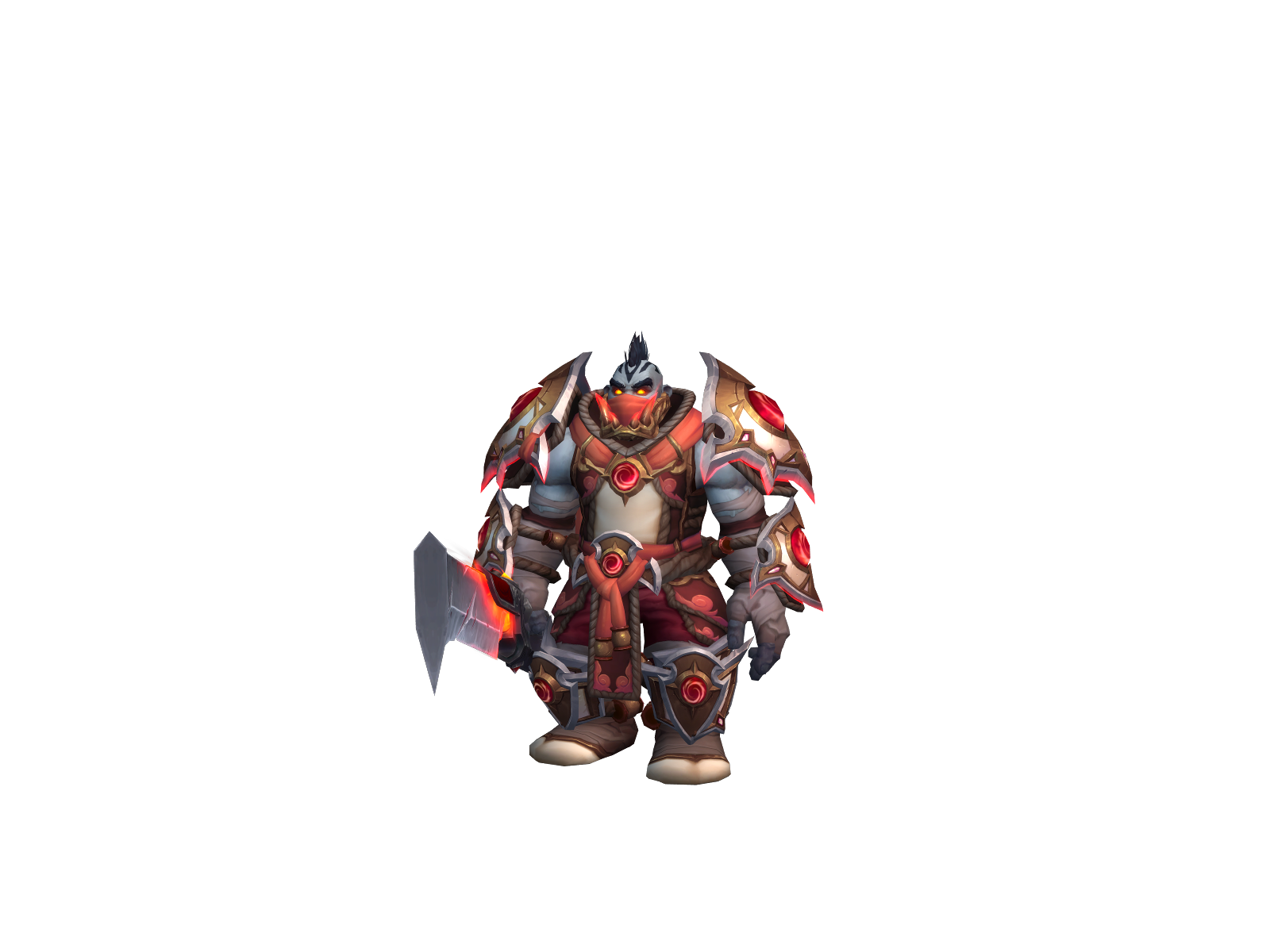 Akami 3D character render