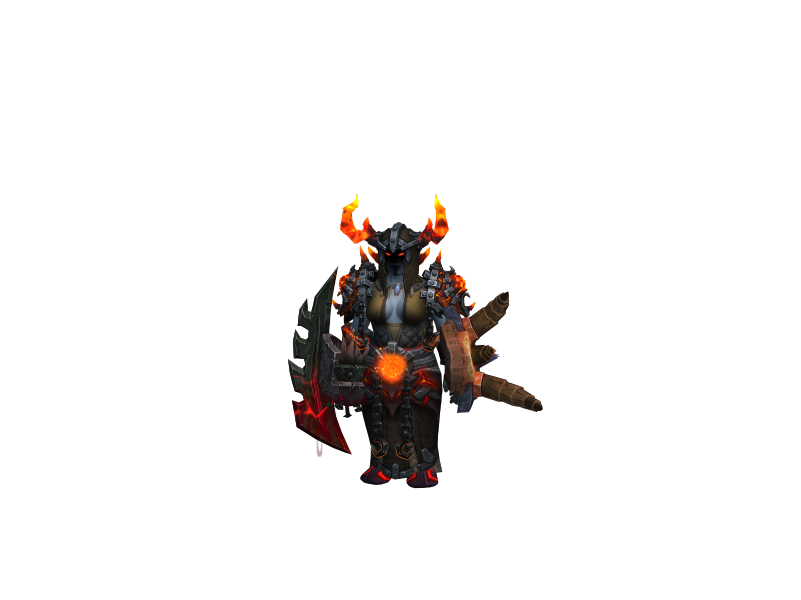 Myshamona 3D character render