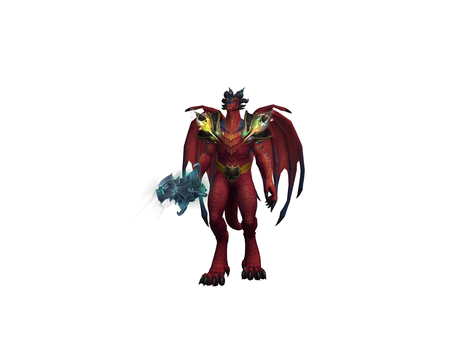 Firebreathin 3D character render