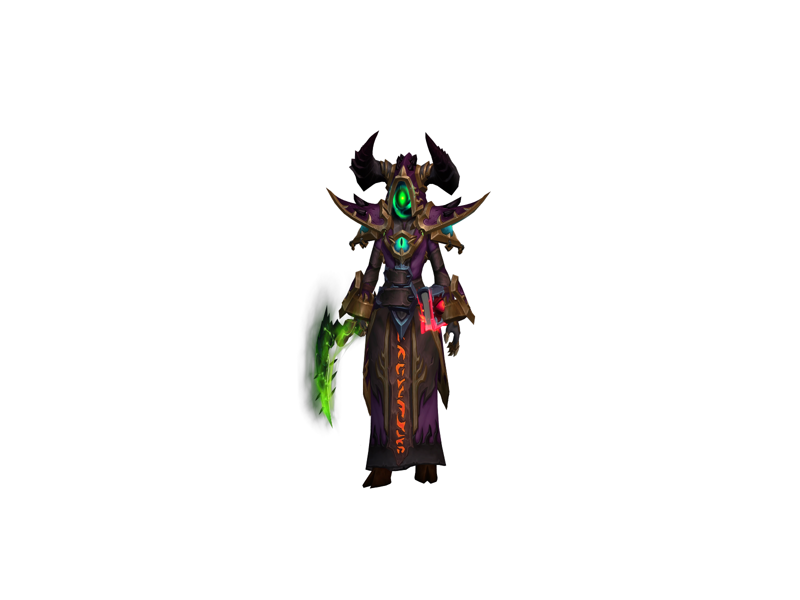 Belzébuth 3D character render