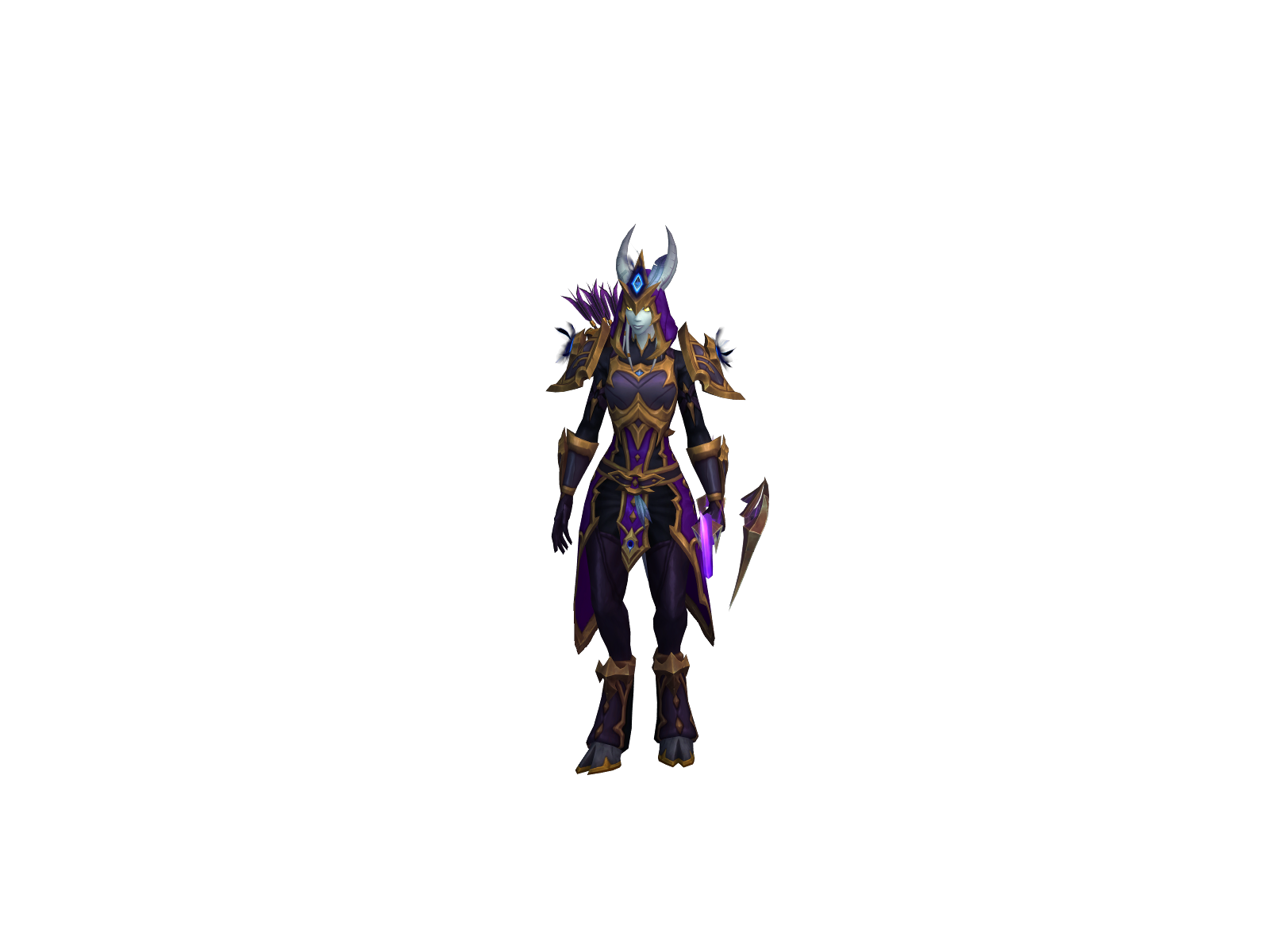 Fehild 3D character render