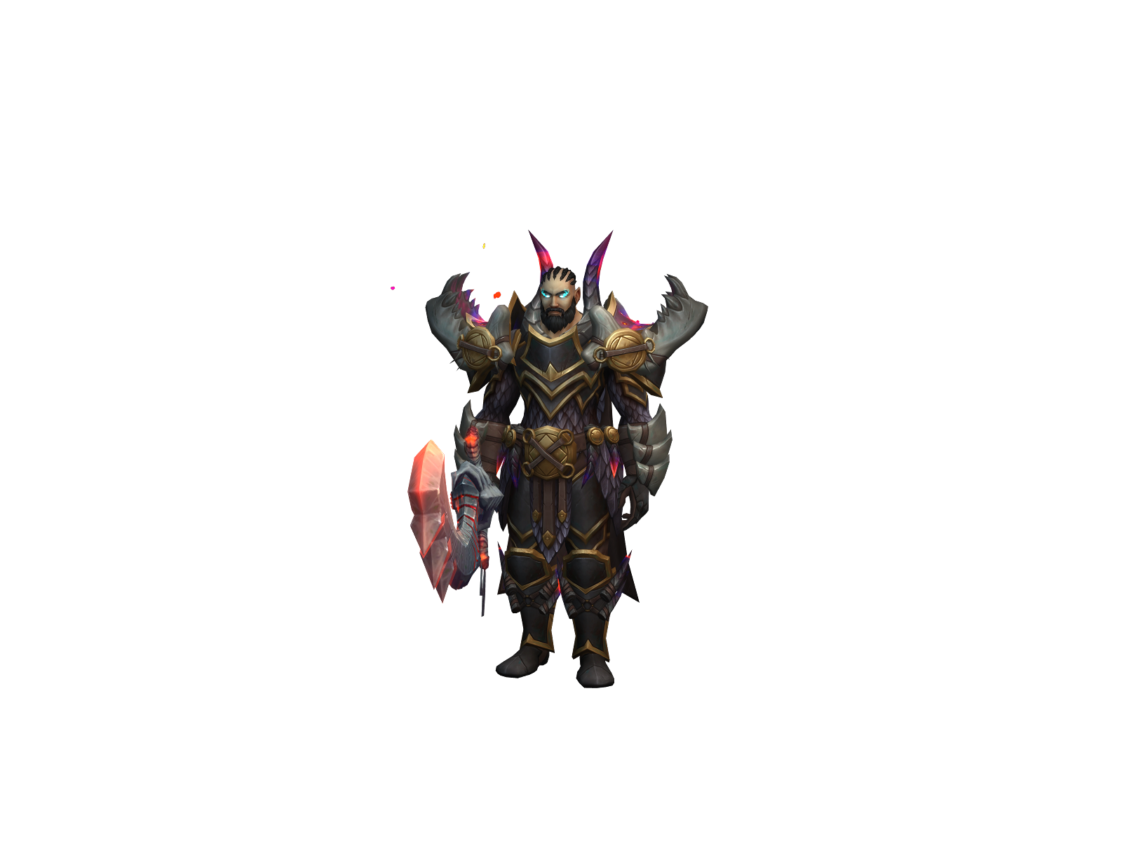 Rögnär 3D character render