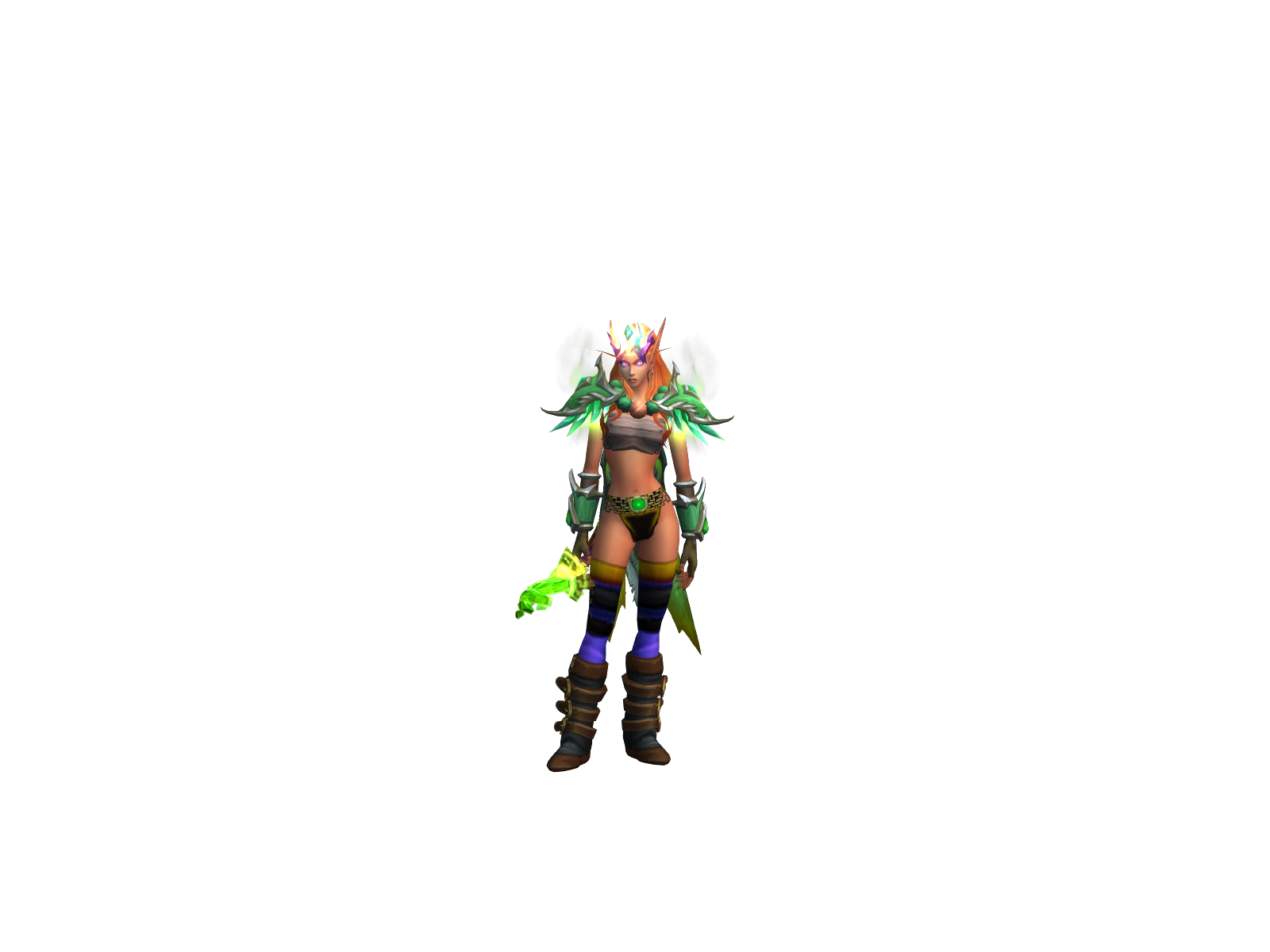 Aeuu 3D character render