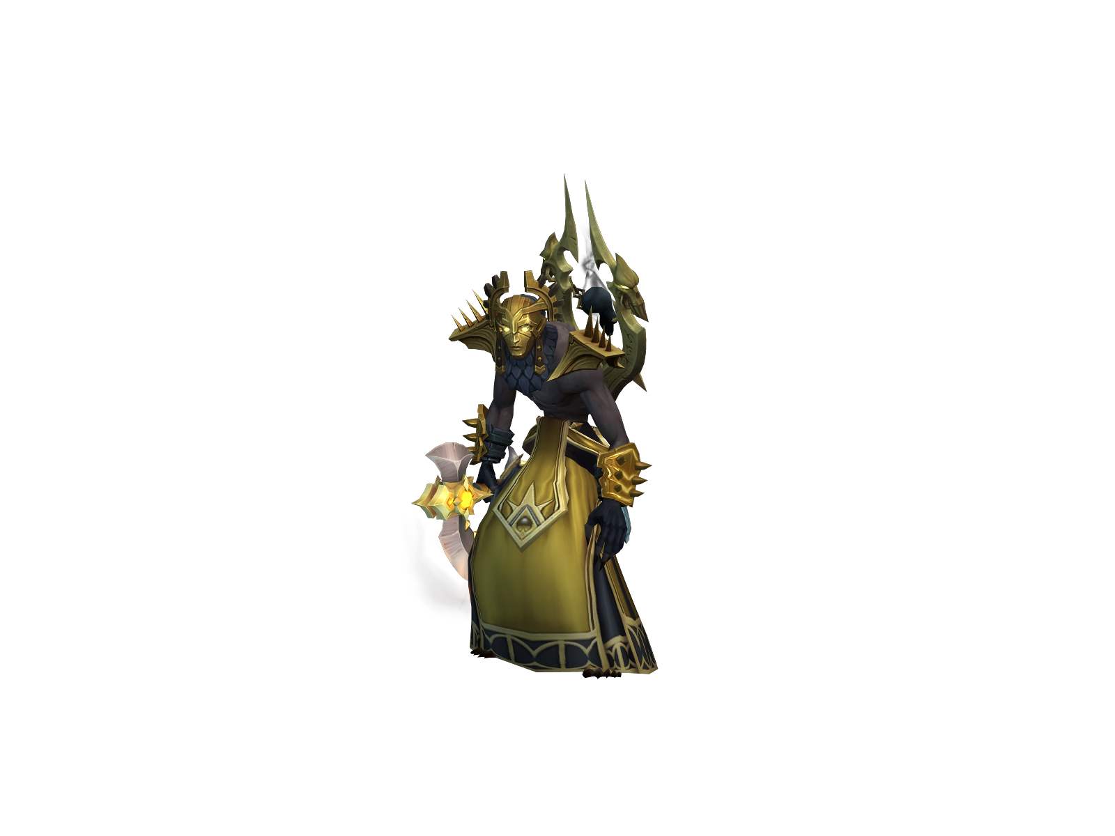 Demiurg 3D character render
