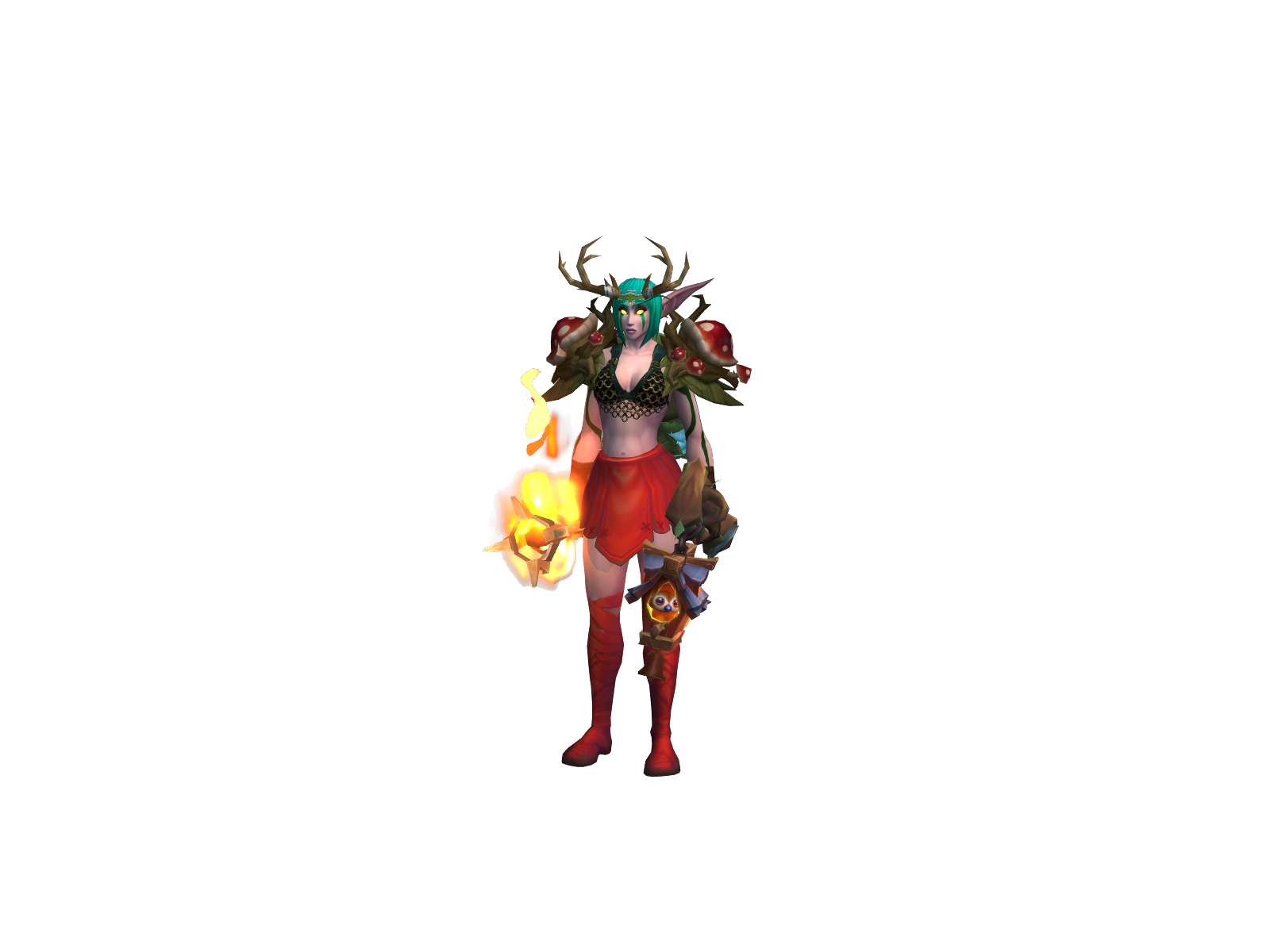 Botaniqa 3D character render