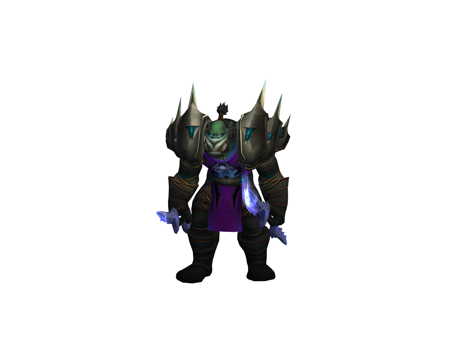 Orcaclæt 3D character render