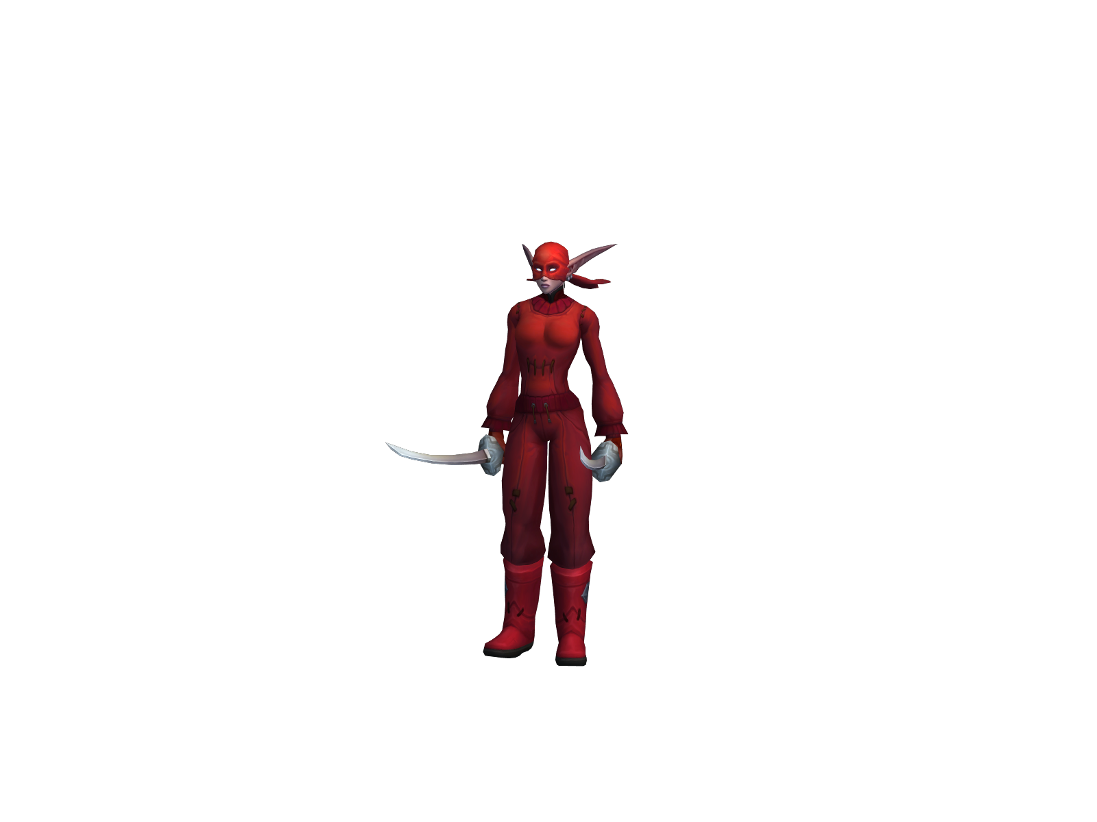 Düsty 3D character render