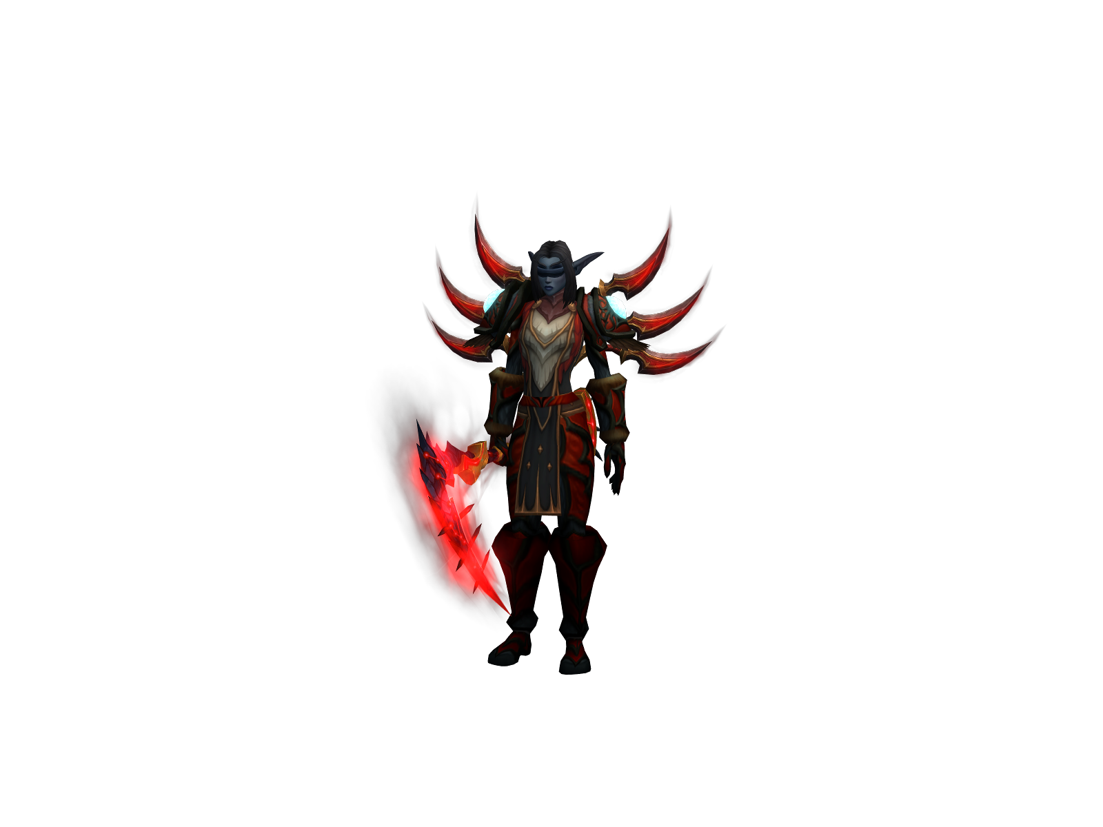 Testz 3D character render