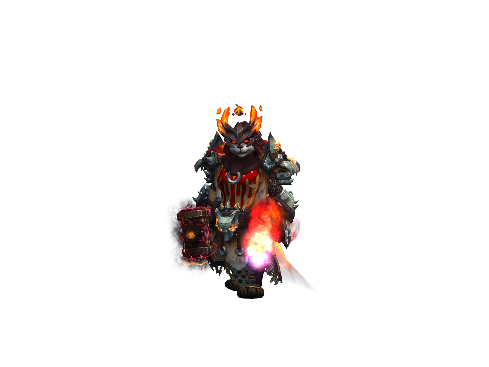 Hexinflex 3D character render