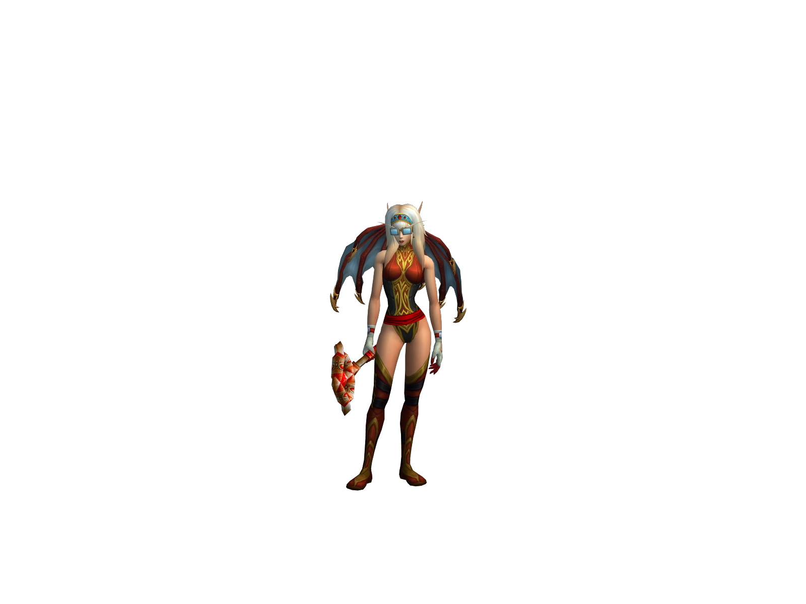 Velanira 3D character render