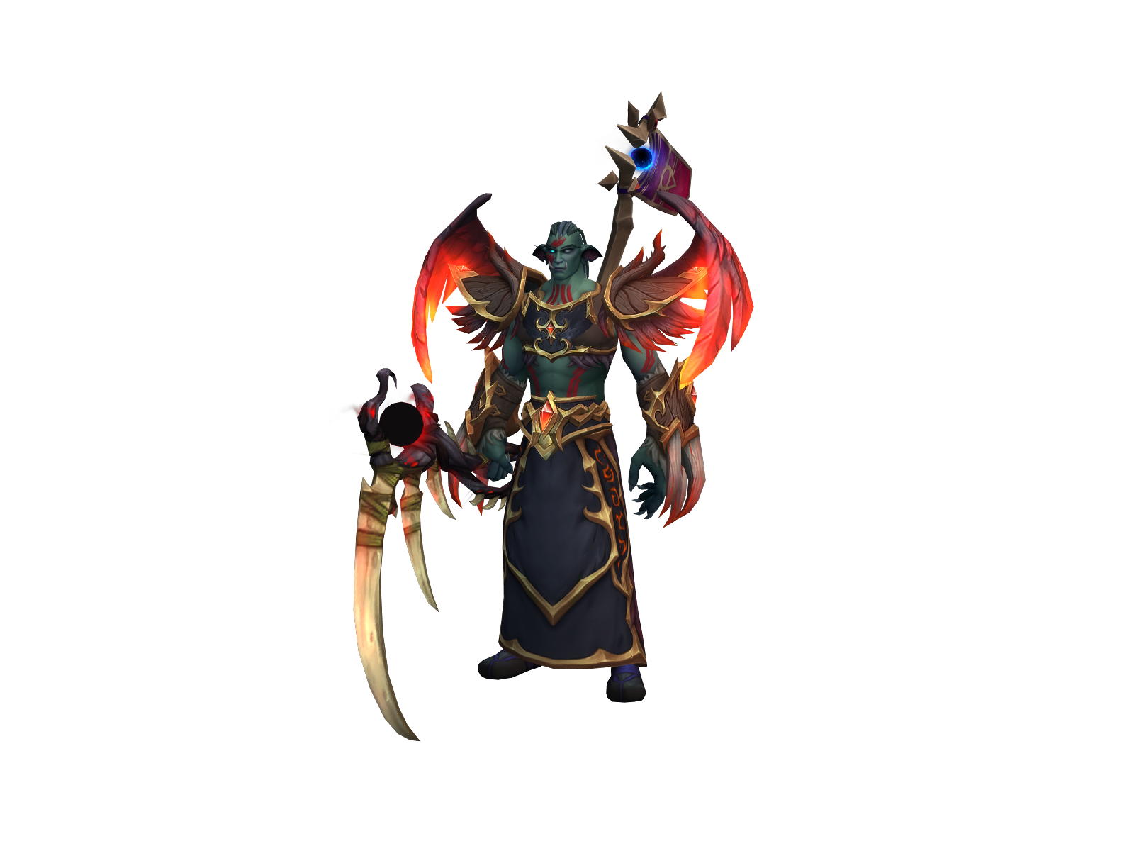 Ímmortalclaw 3D character render