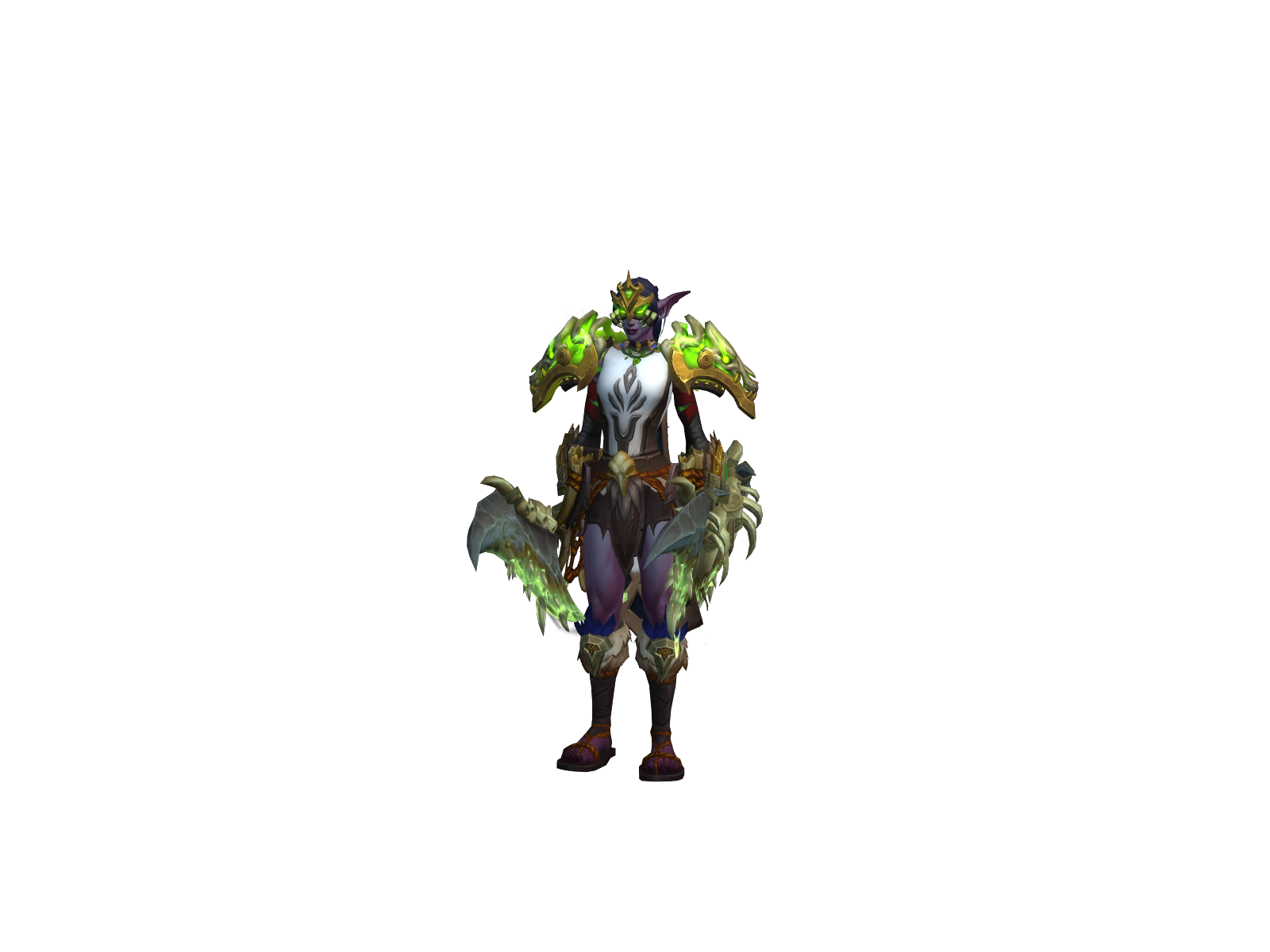 Pettitebang 3D character render