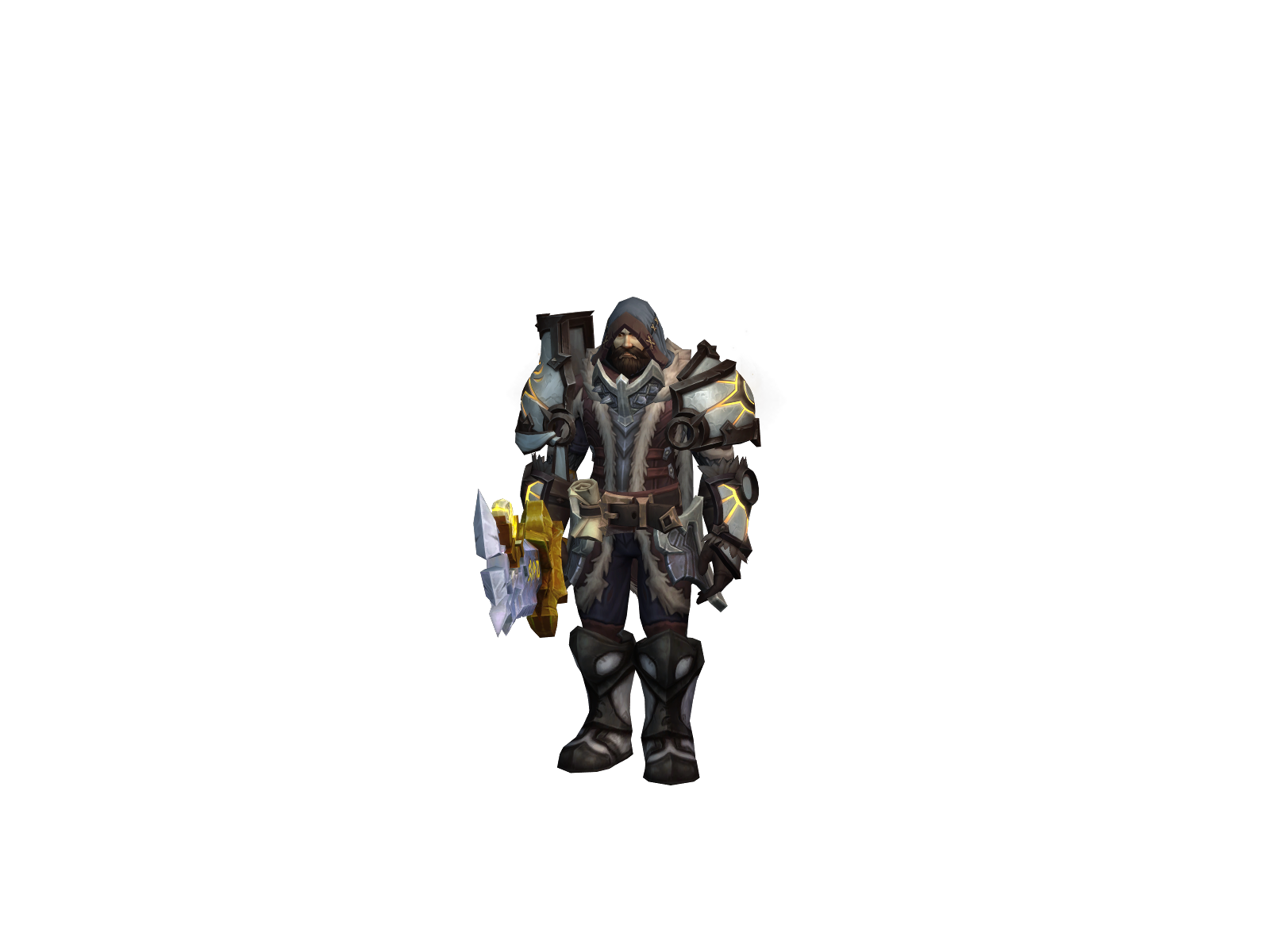 Darkwon 3D character render