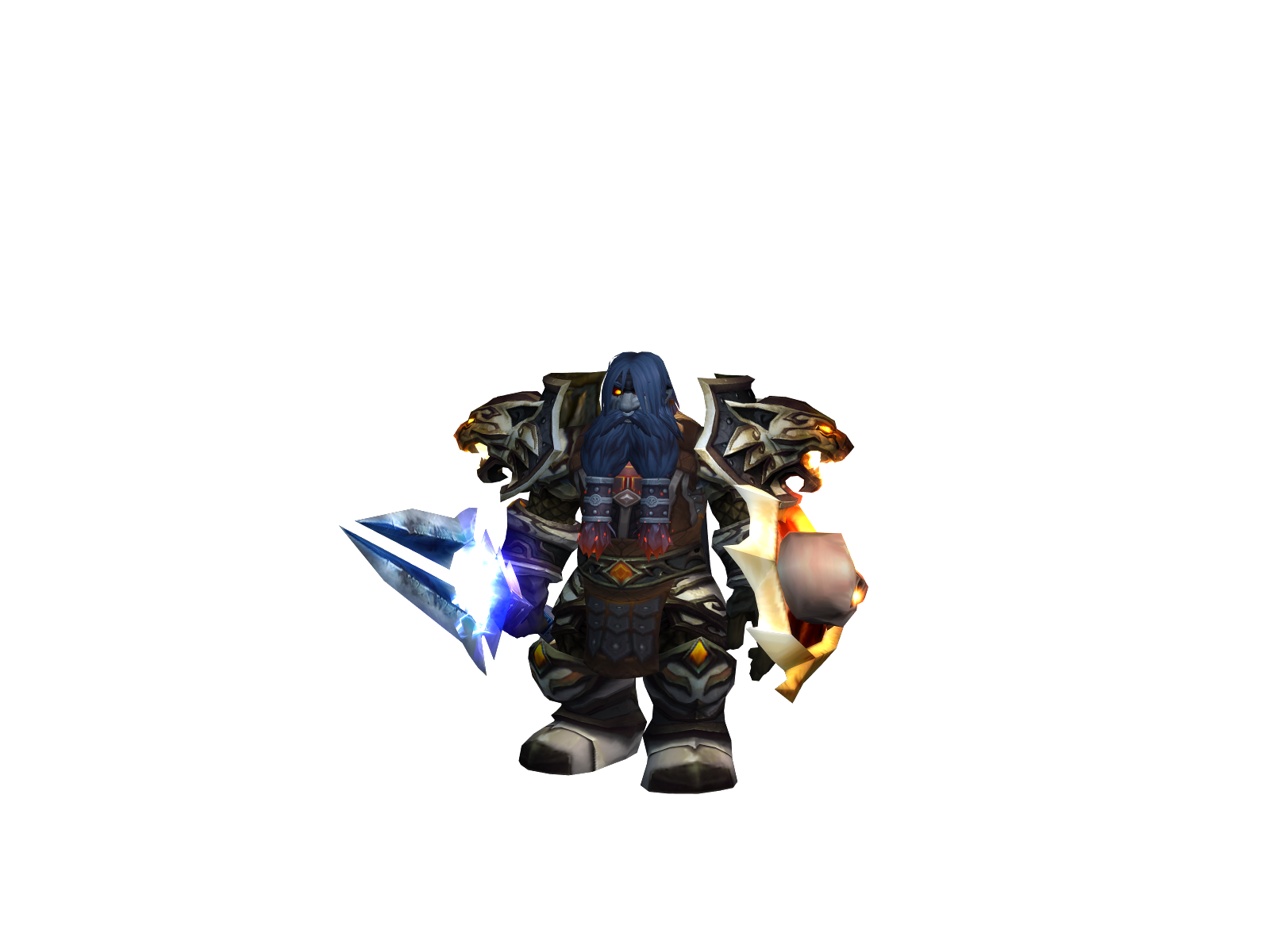 Wasdark 3D character render