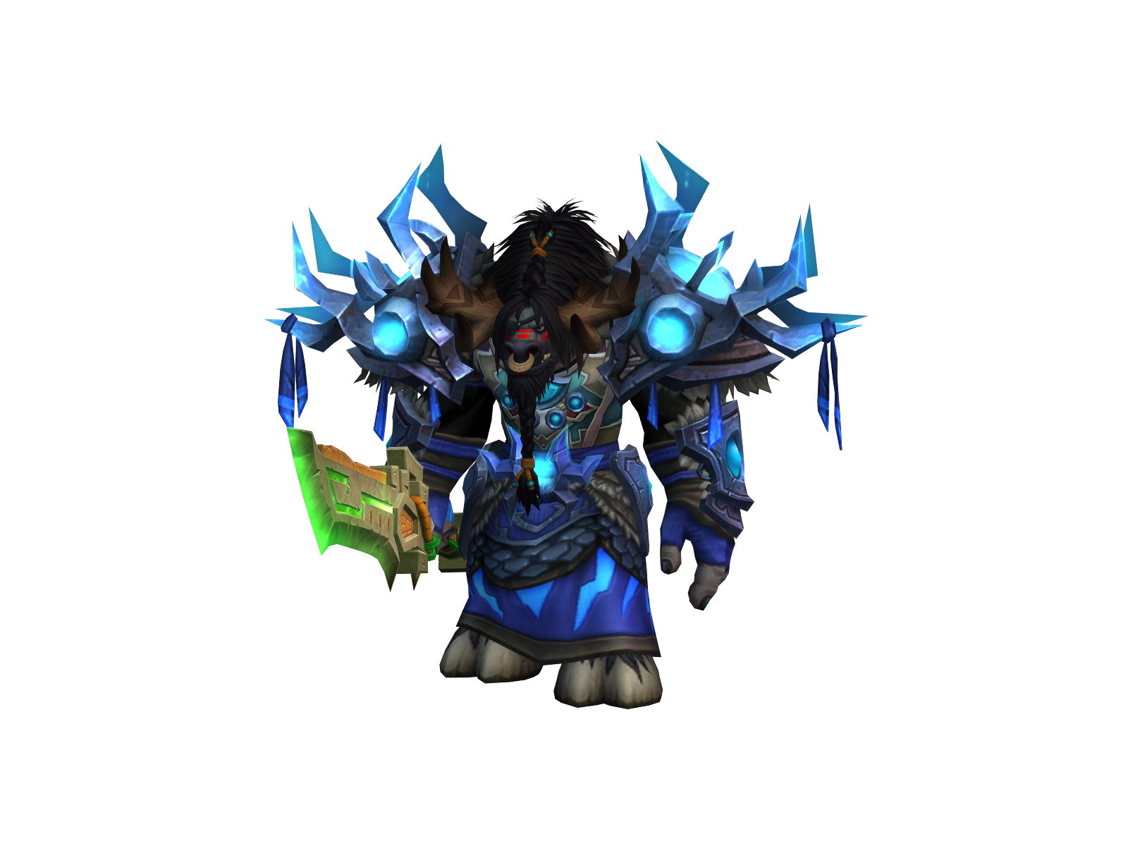 Feòs 3D character render
