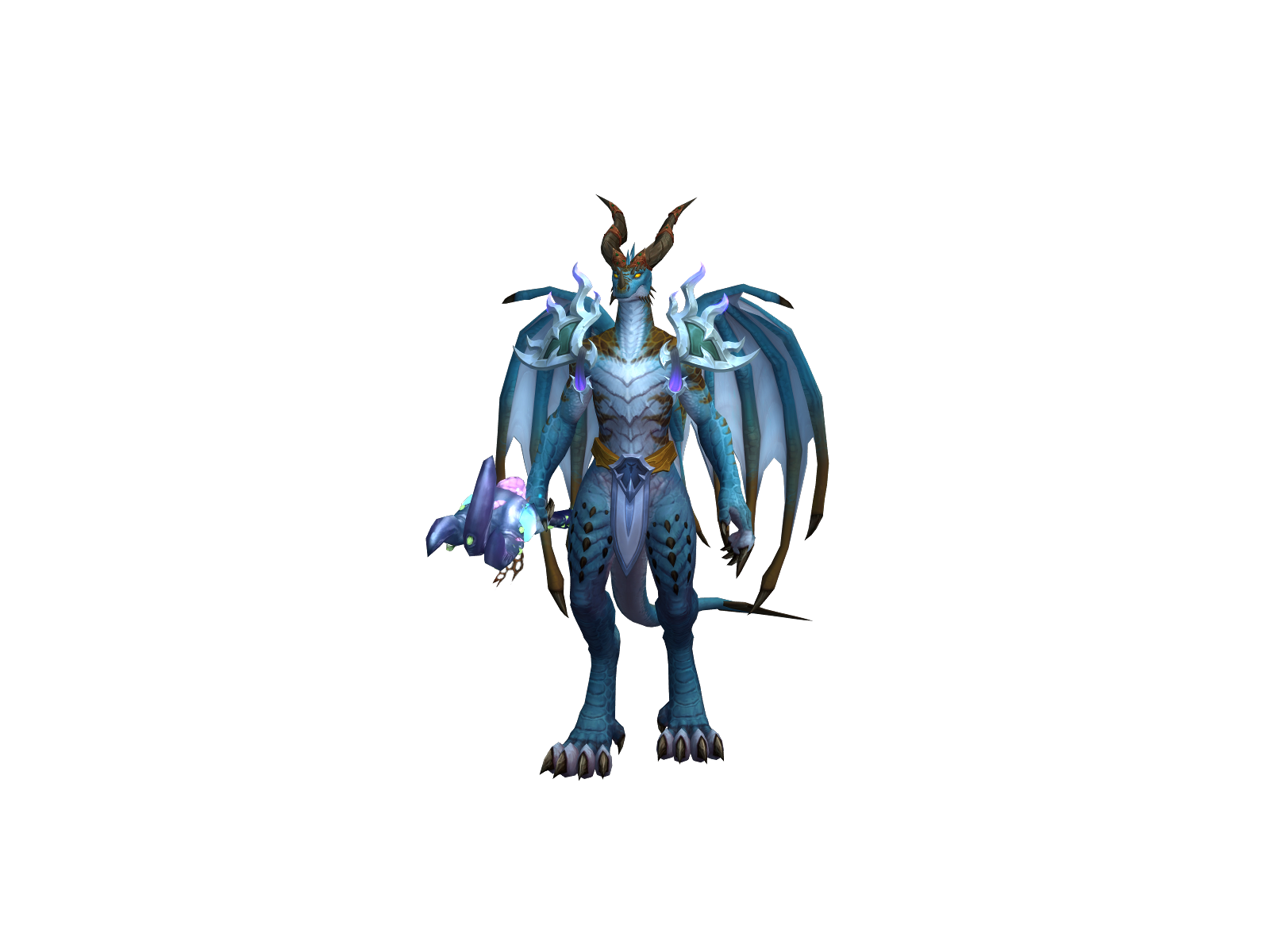 Frailan 3D character render