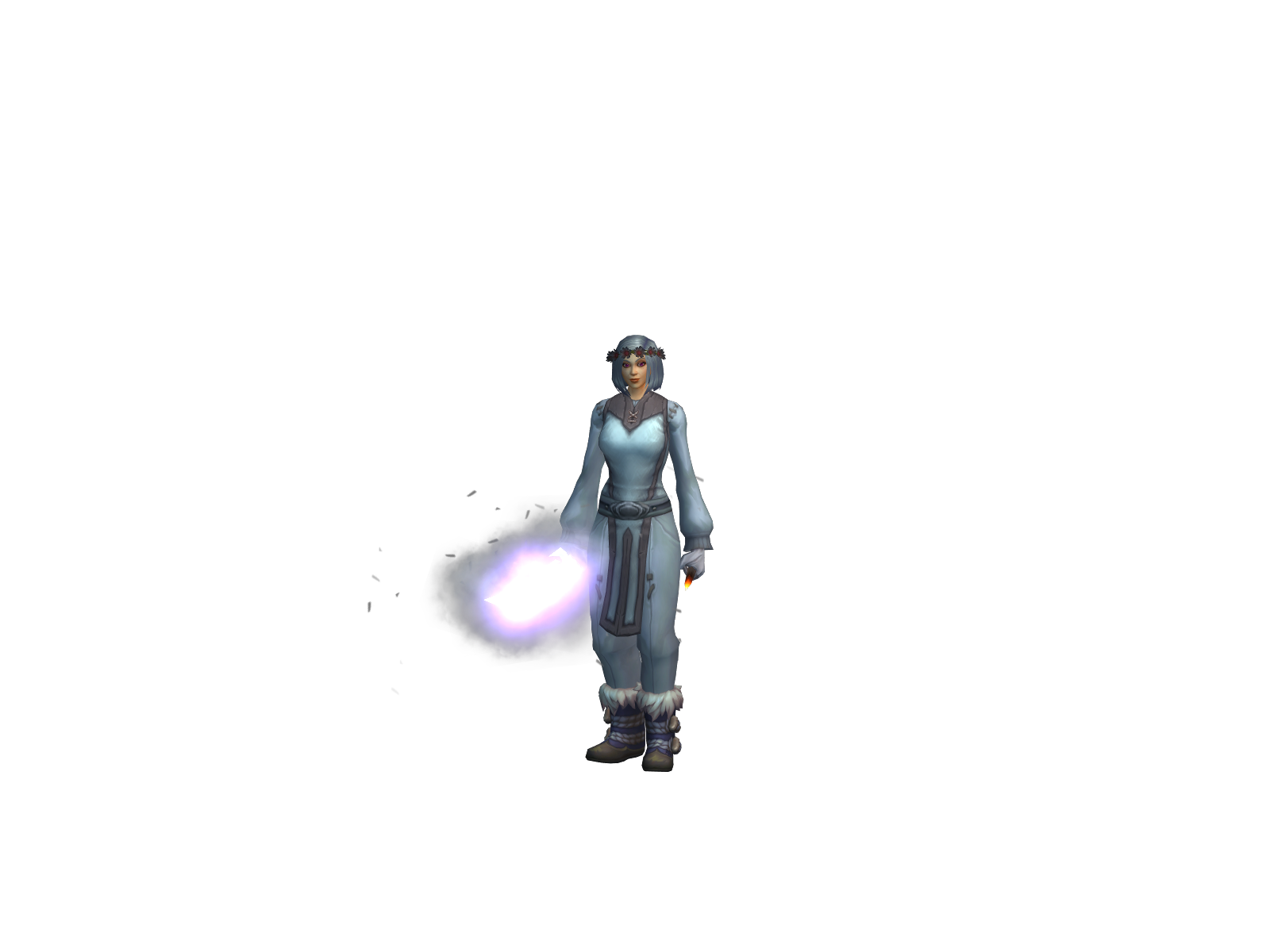 Isabellâ 3D character render