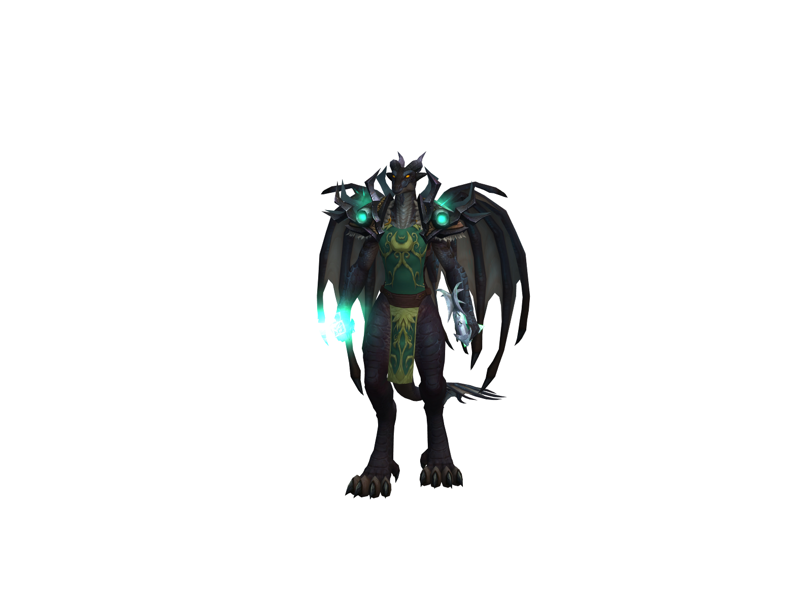 Timeworm 3D character render