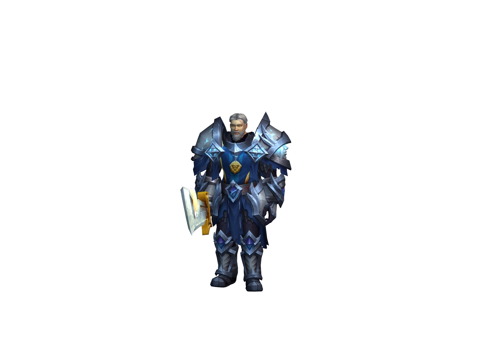 Heban 3D character render
