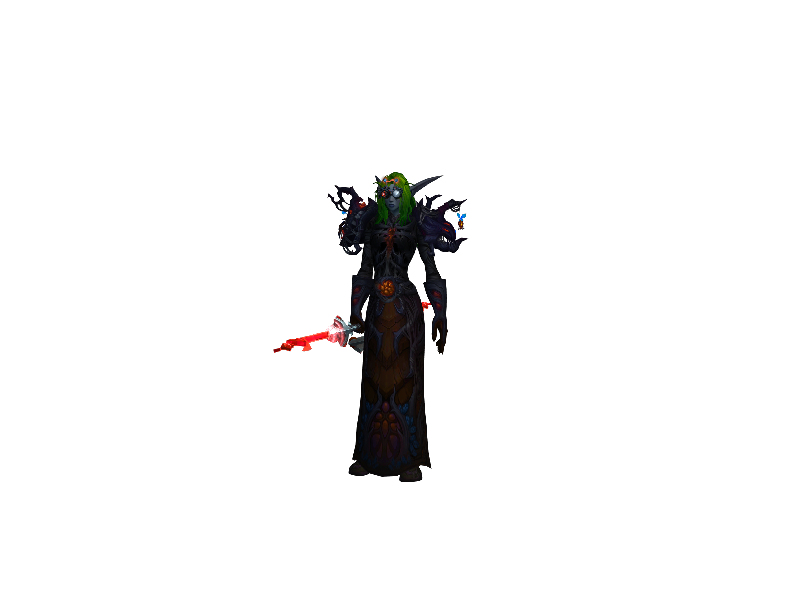 Feralenjoyer 3D character render