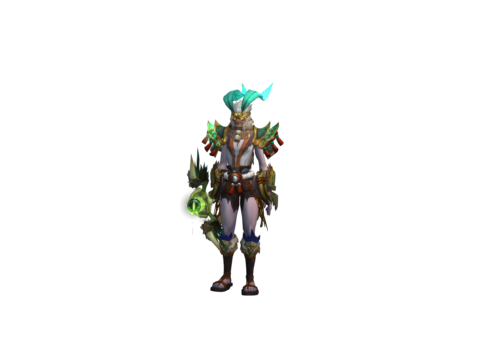 Pandadza 3D character render