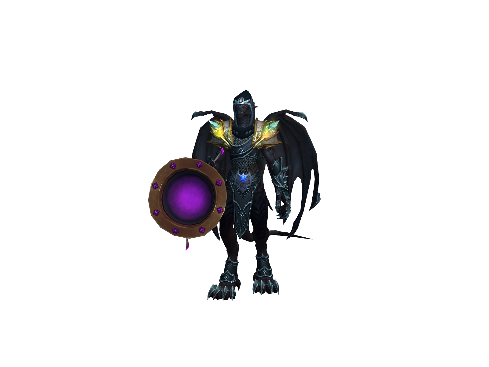 Draconje 3D character render