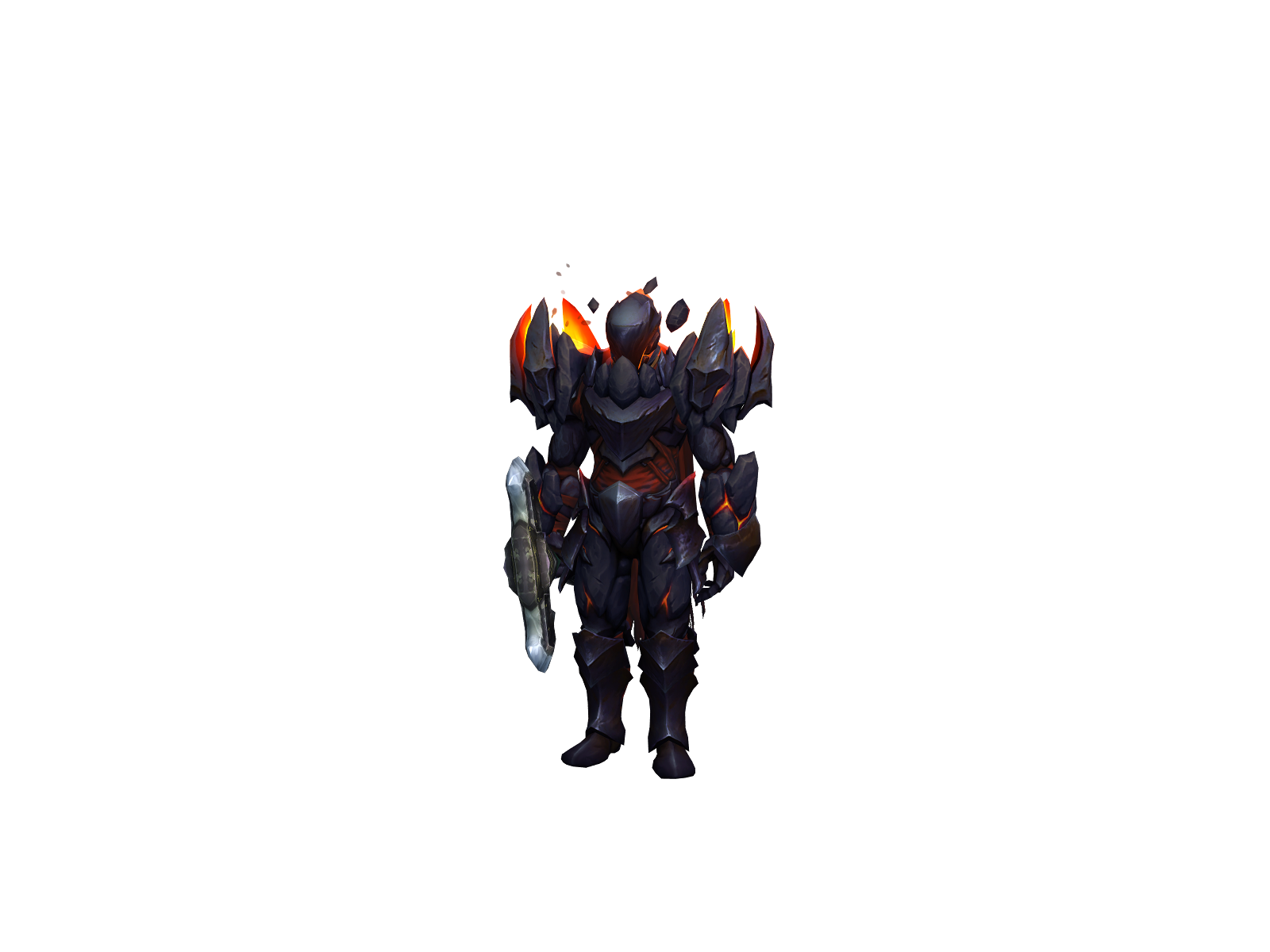 Afca 3D character render