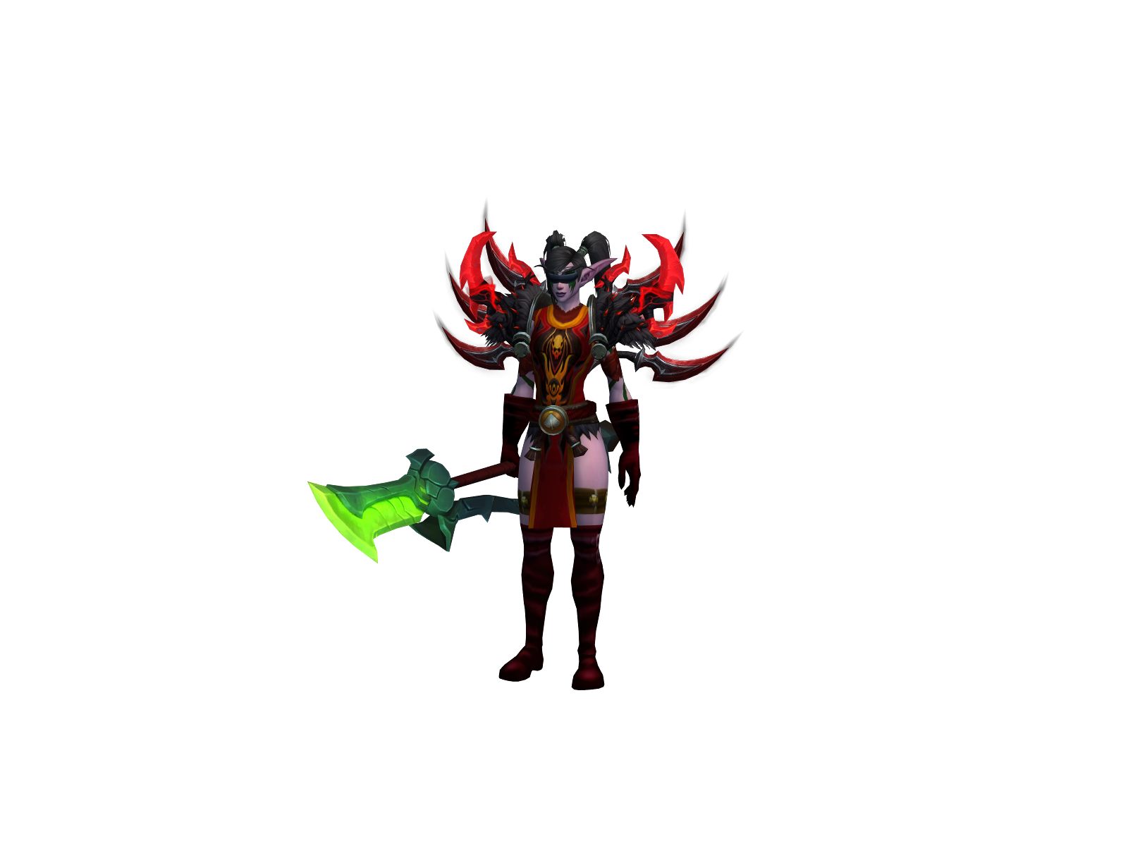 sãd 3D character render