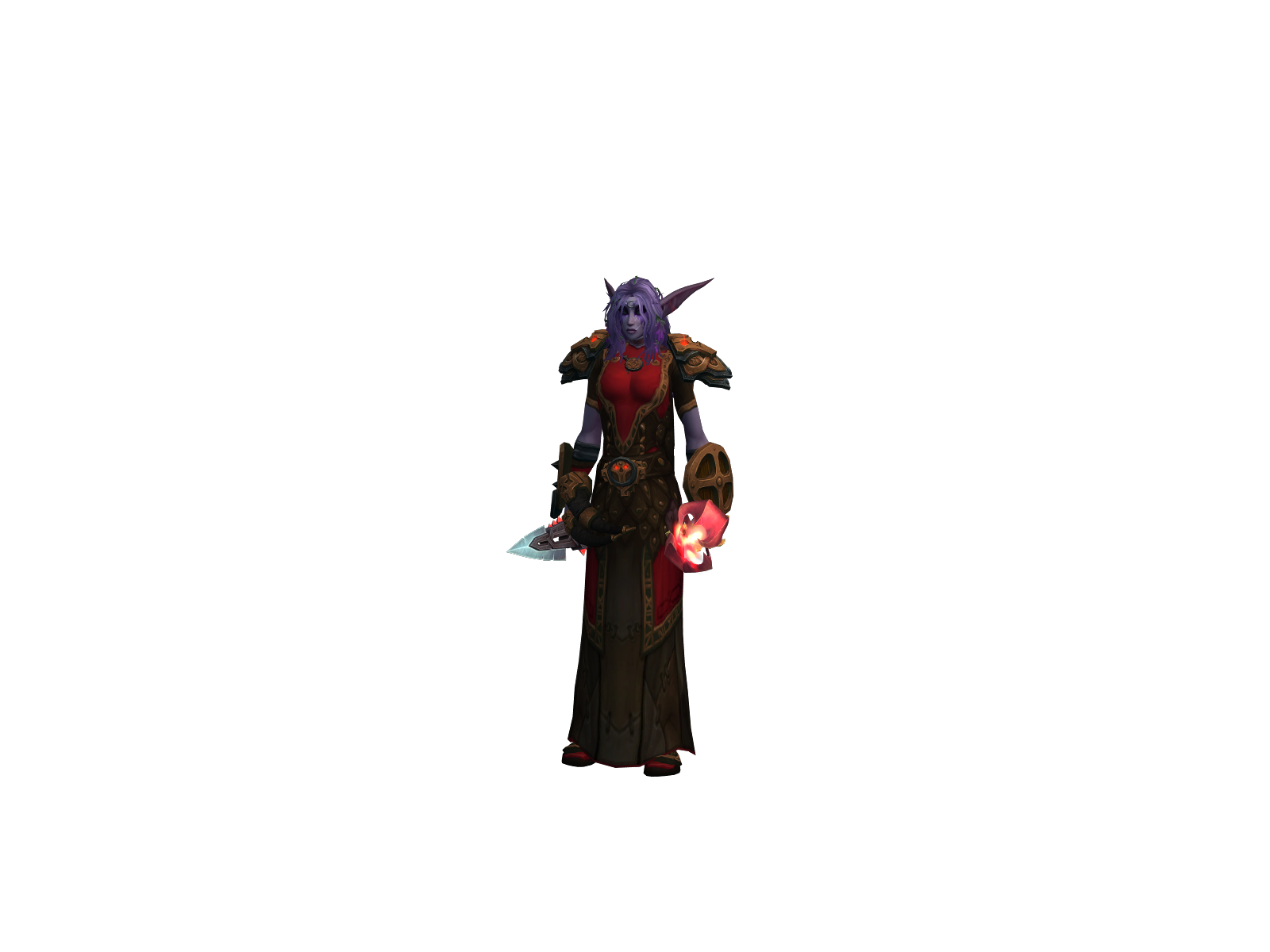 Aestus 3D character render