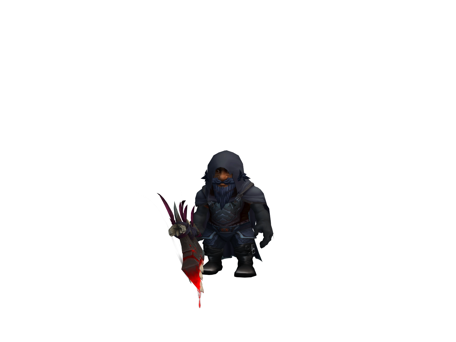 Bajiro 3D character render