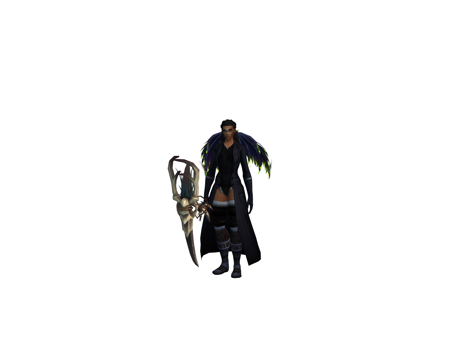 Devilea 3D character render