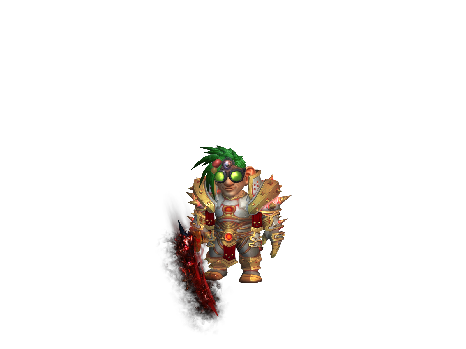 Icantgoon 3D character render