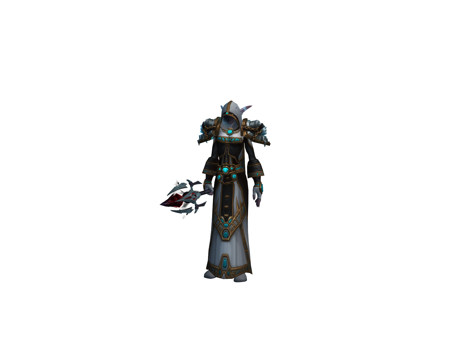 Gardevoire 3D character render