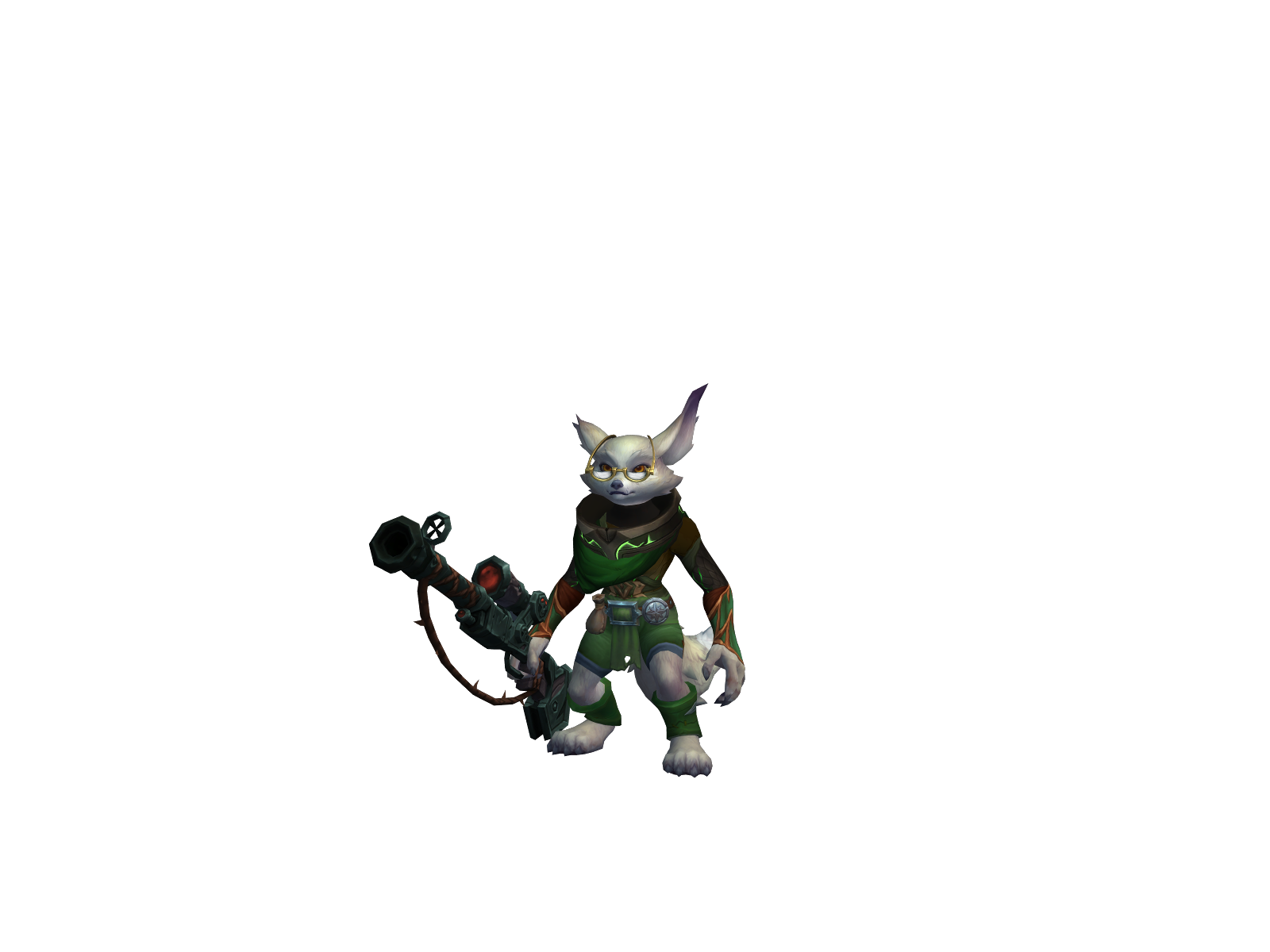 Punnk 3D character render