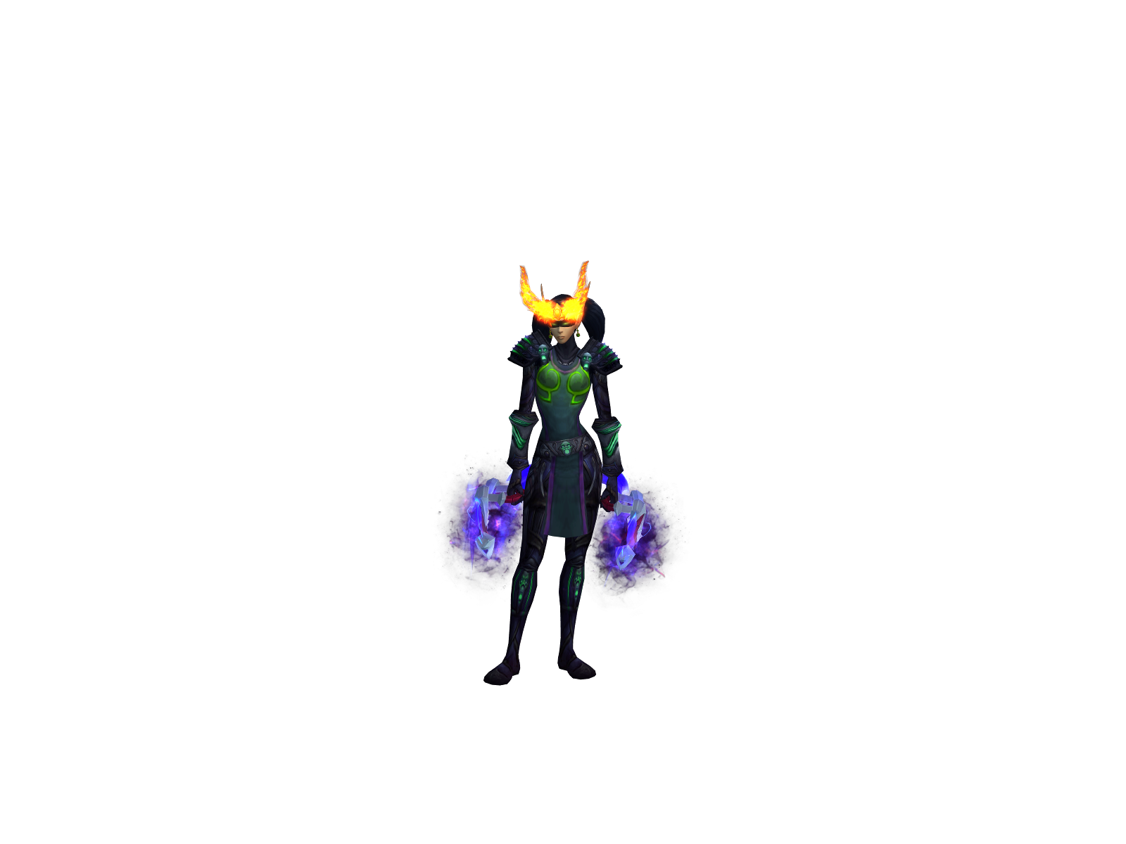 Pîzi 3D character render