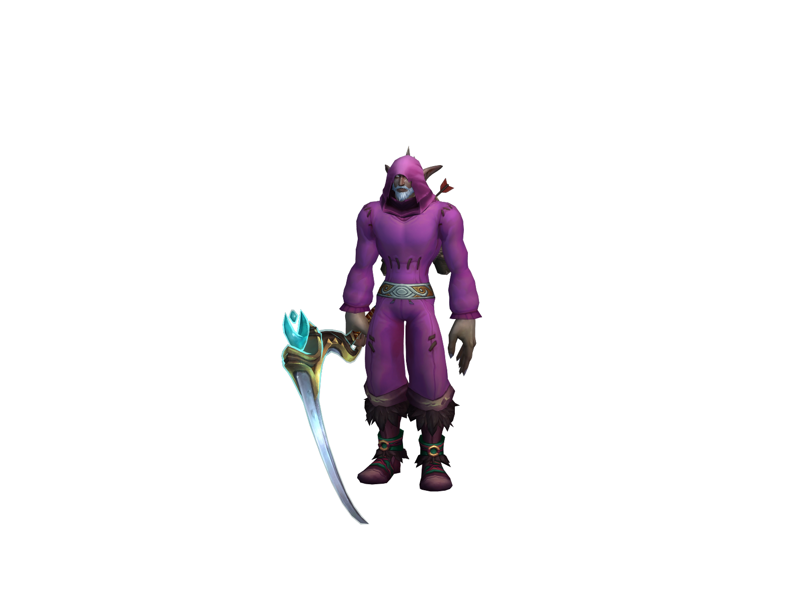 Ásh 3D character render