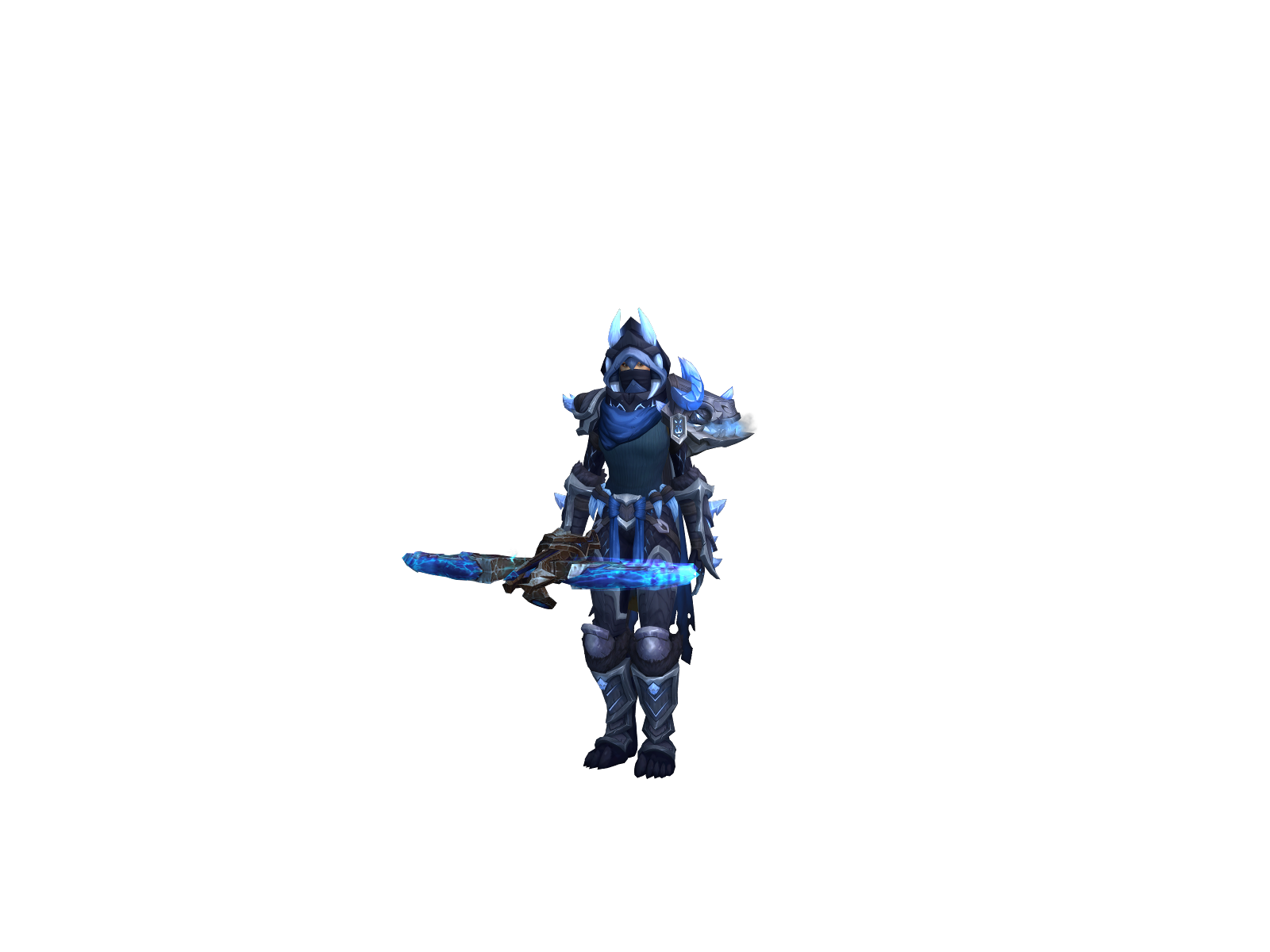 Axran 3D character render