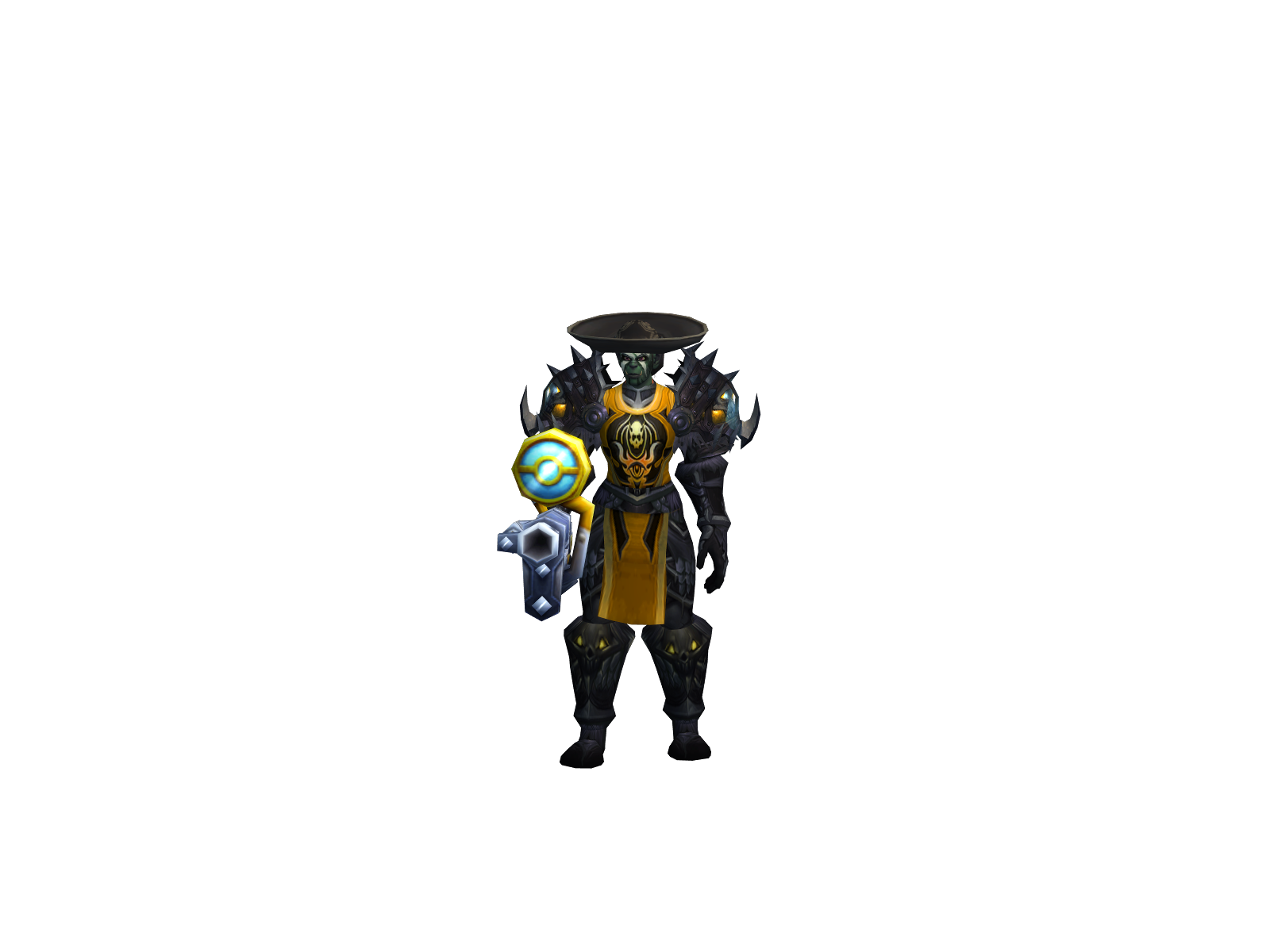 Scatter 3D character render