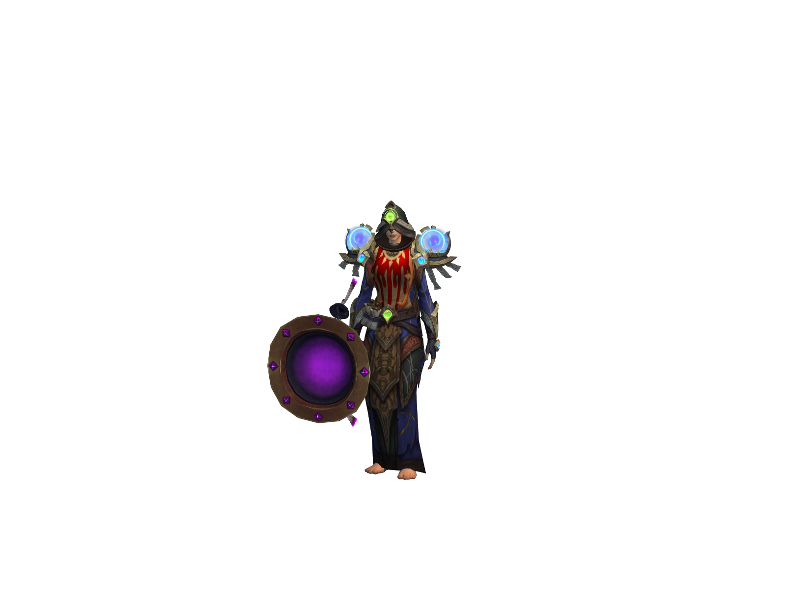 Ratwizard 3D character render