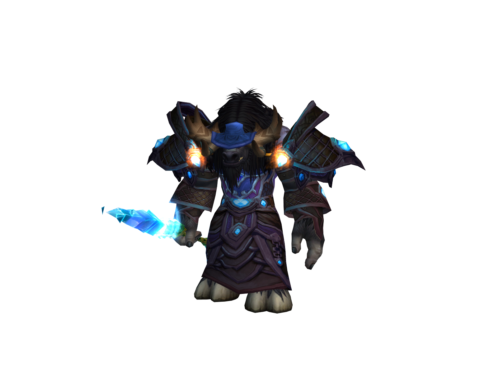 Mük 3D character render